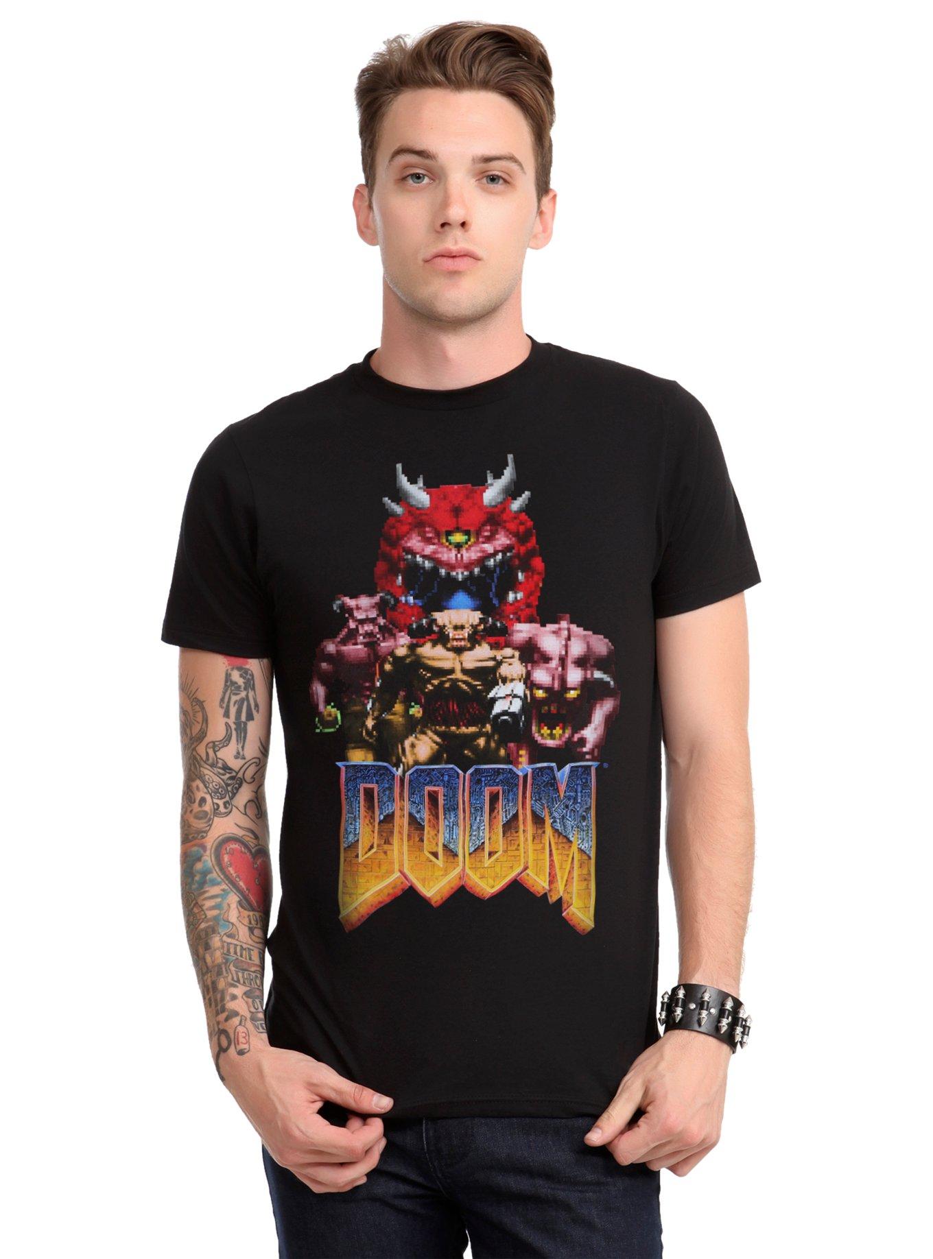 doom t shirt hot topic