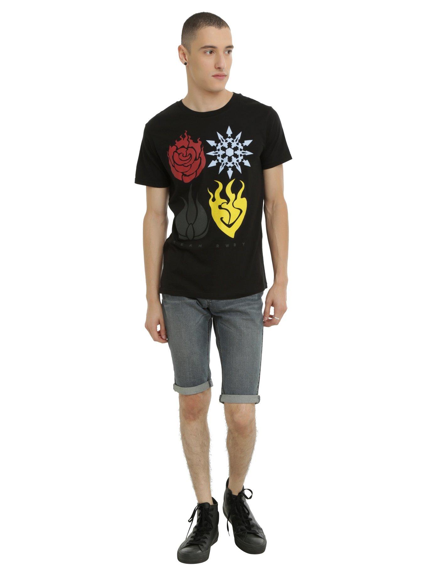 RWBY Team RWBY Emblems T-Shirt, , alternate