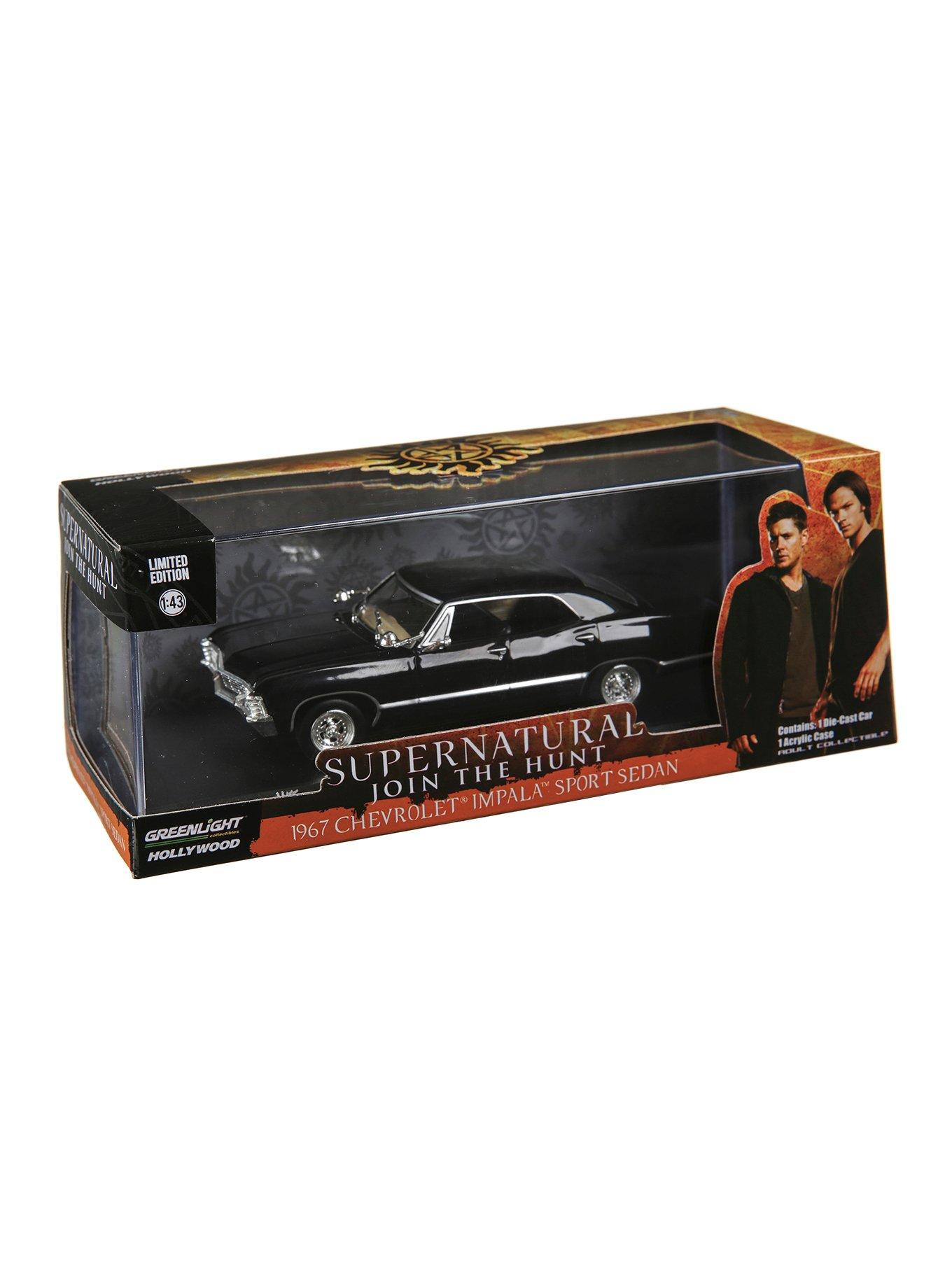 Greenlight Supernatural 1967 Chevrolet Impala Sport Sedan 1:43 Scale Collectible, , alternate