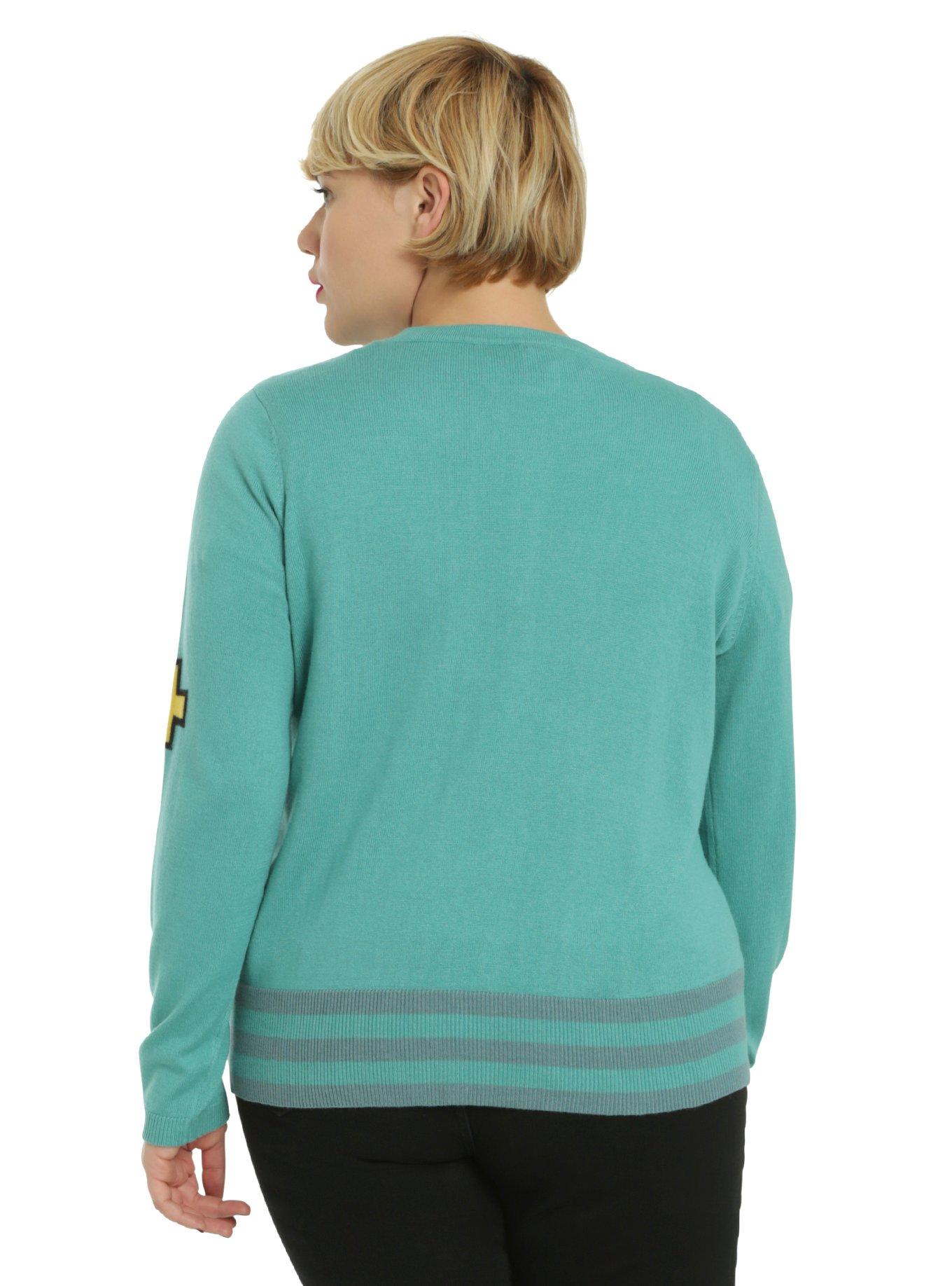 Cartoon Network Adventure Time BMO Girls Cardigan Plus Size, , alternate