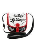 DC Comics Suicide Squad Harley Quinn Daddy’s Little Monster Crossbody Purse, , alternate
