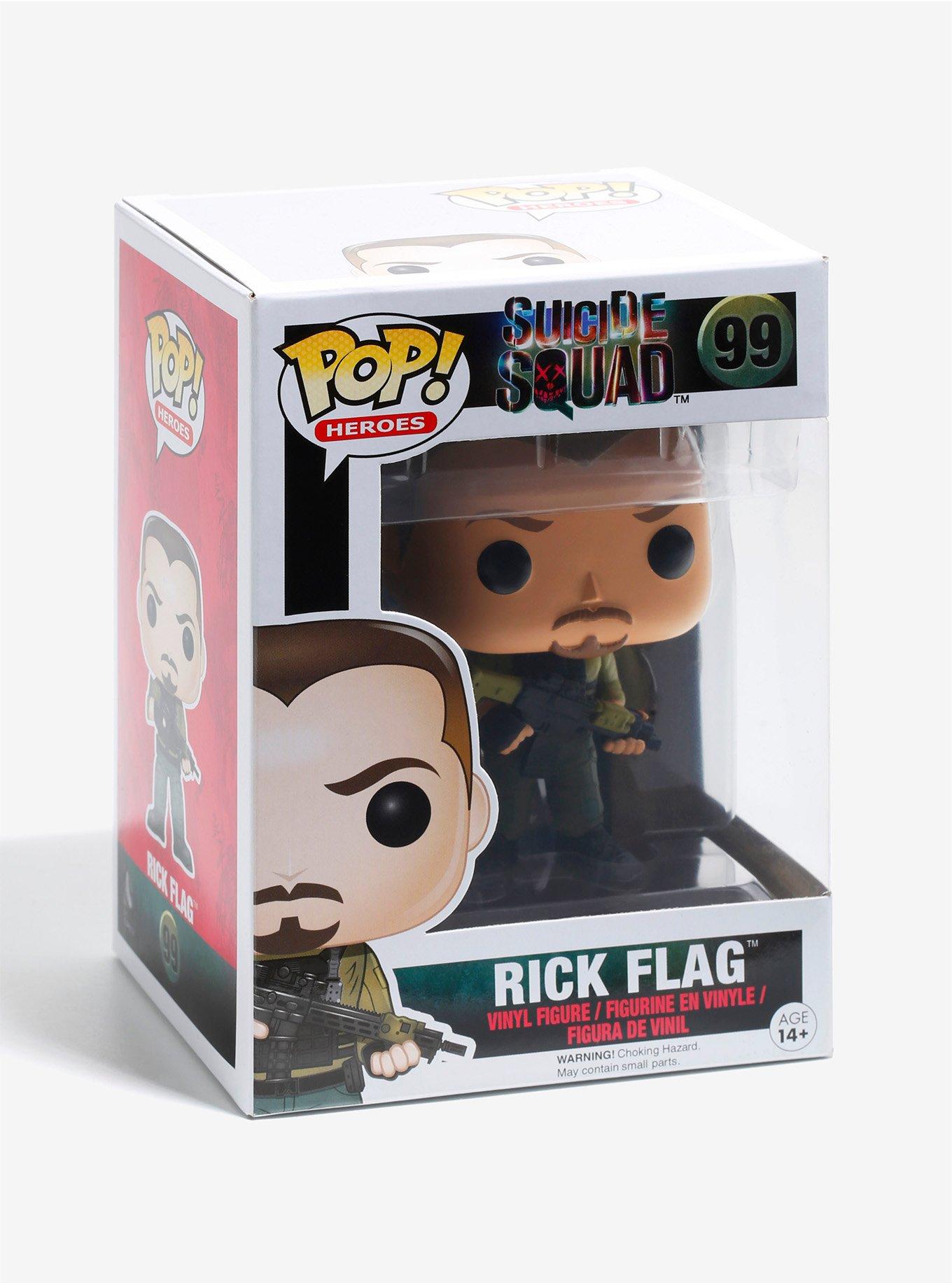 Funko Pop! DC Comics Suicide Squad Rick Flag Vinyl Figure, , alternate