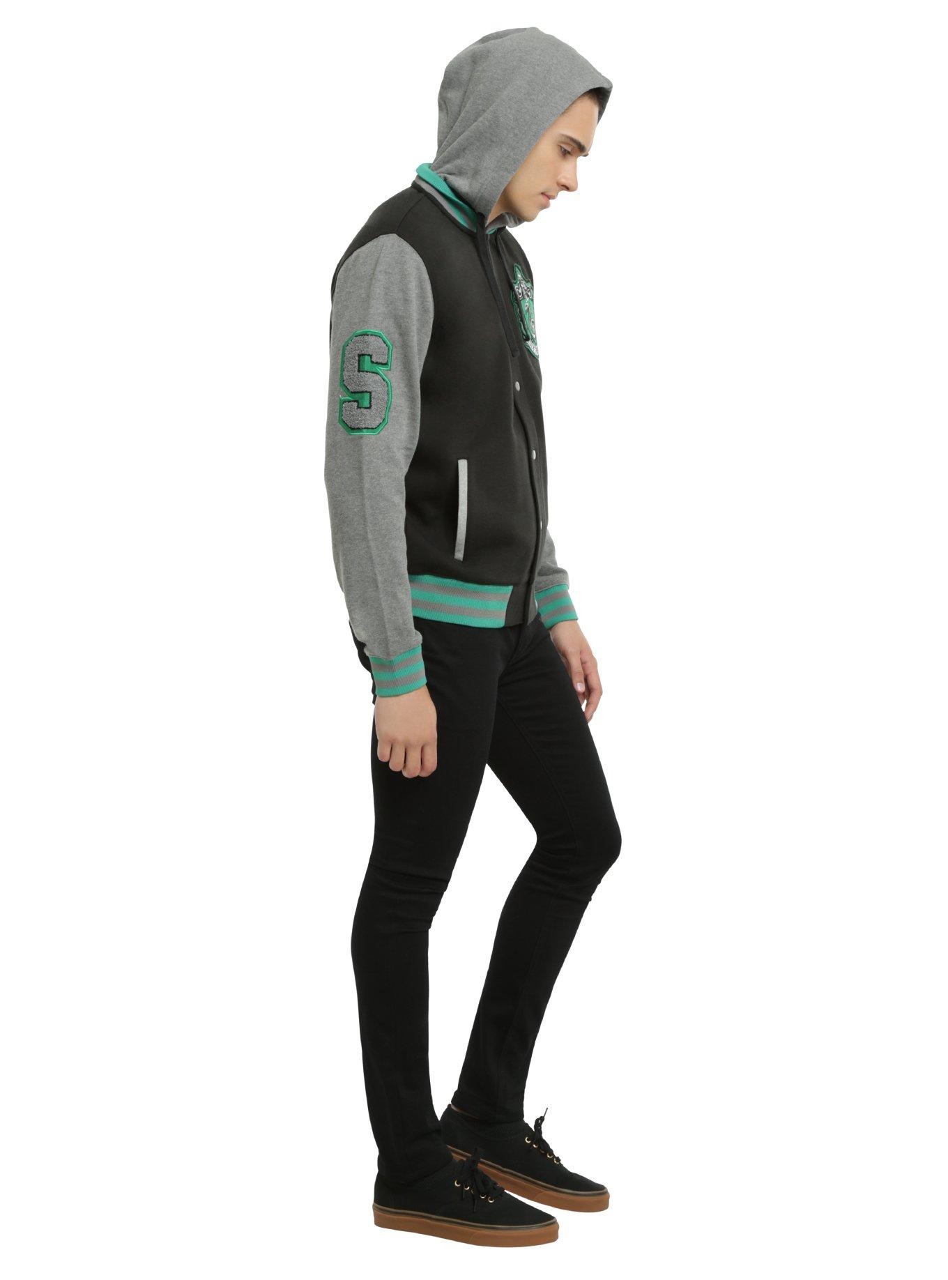 Harry Potter Slytherin Varsity Hoodie, , alternate