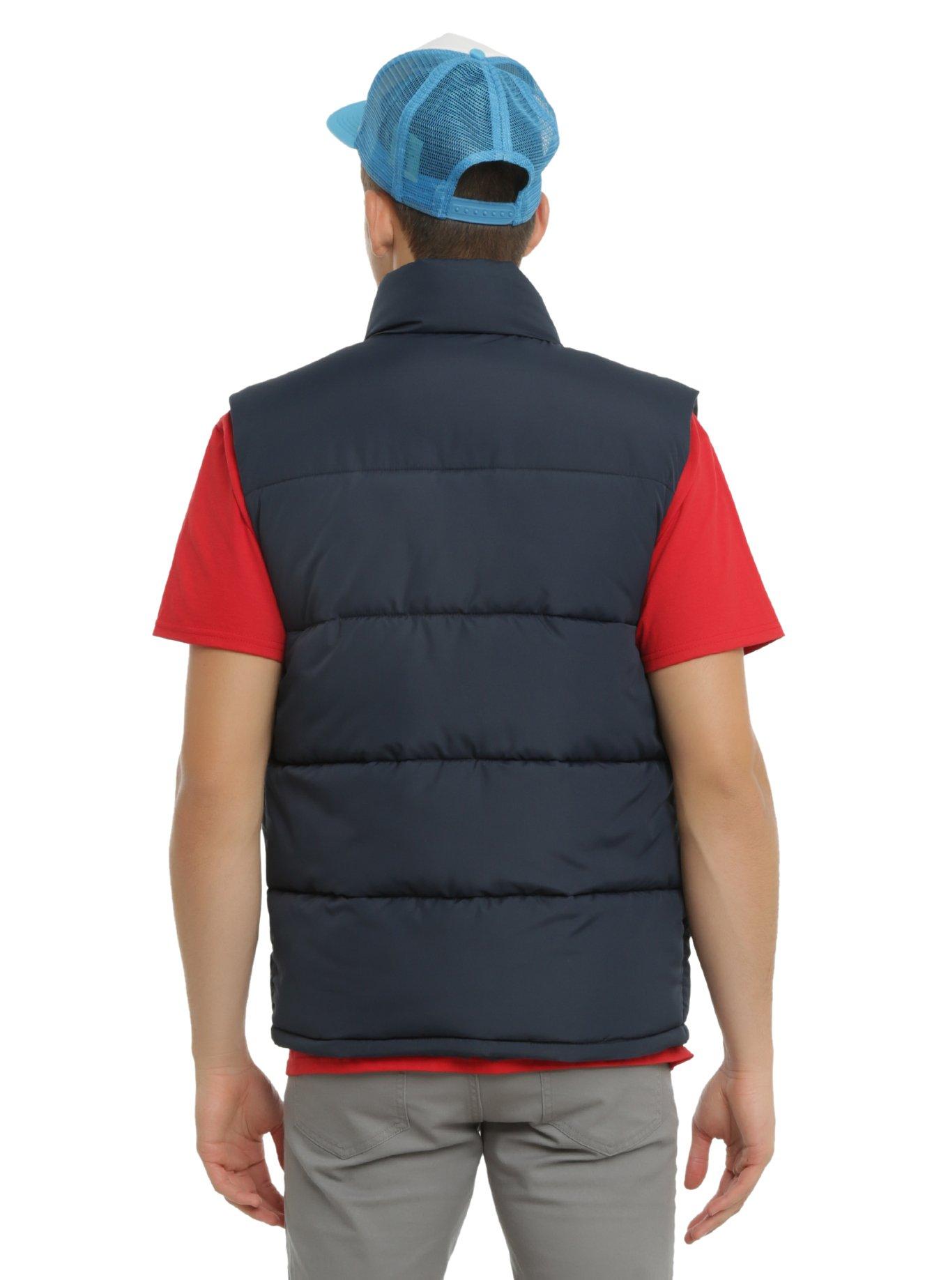 Gravity Falls Dipper Pines Cosplay Puffy Vest, , alternate