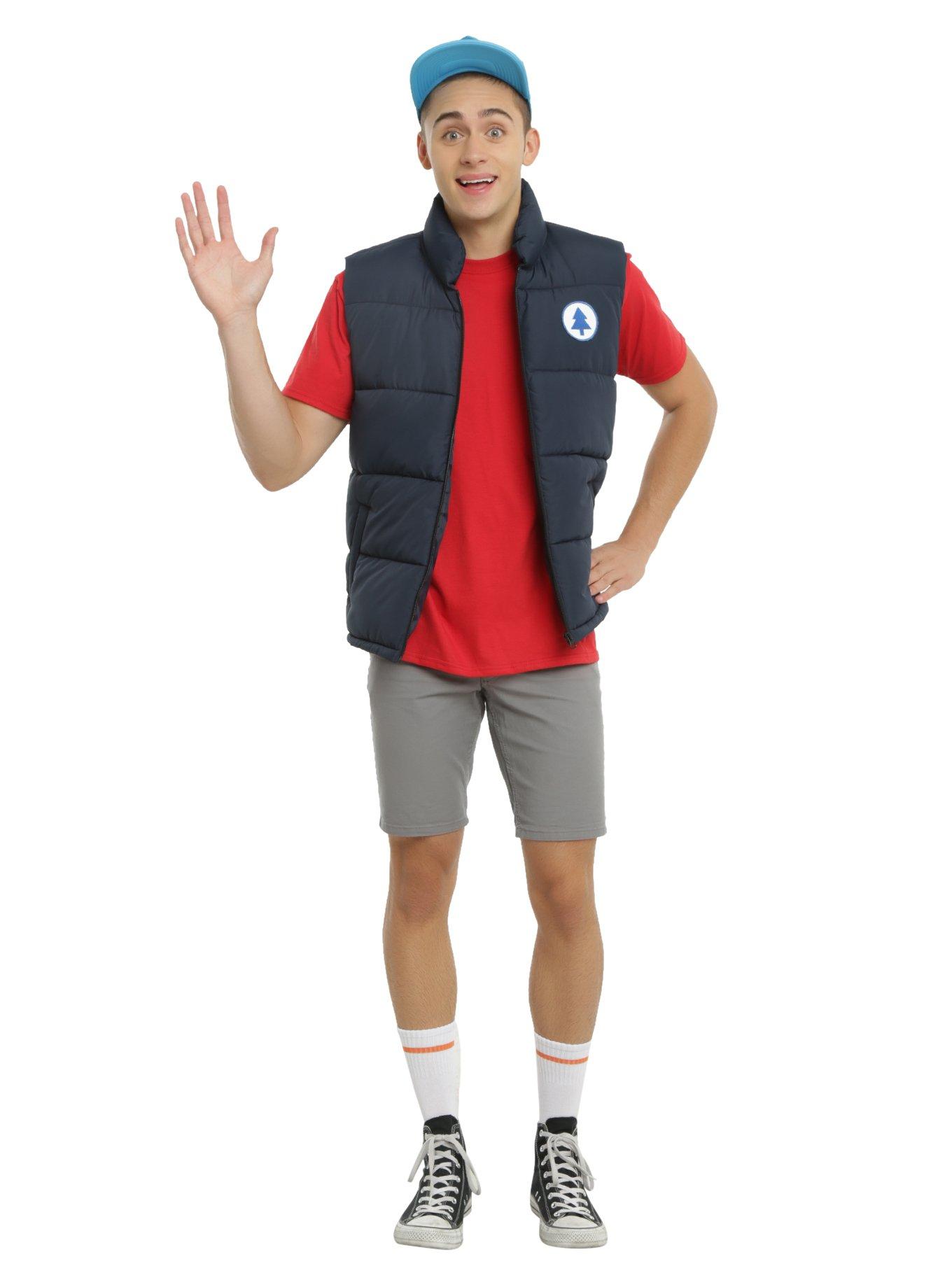 Gravity Falls Dipper Pines Cosplay Puffy Vest, , alternate