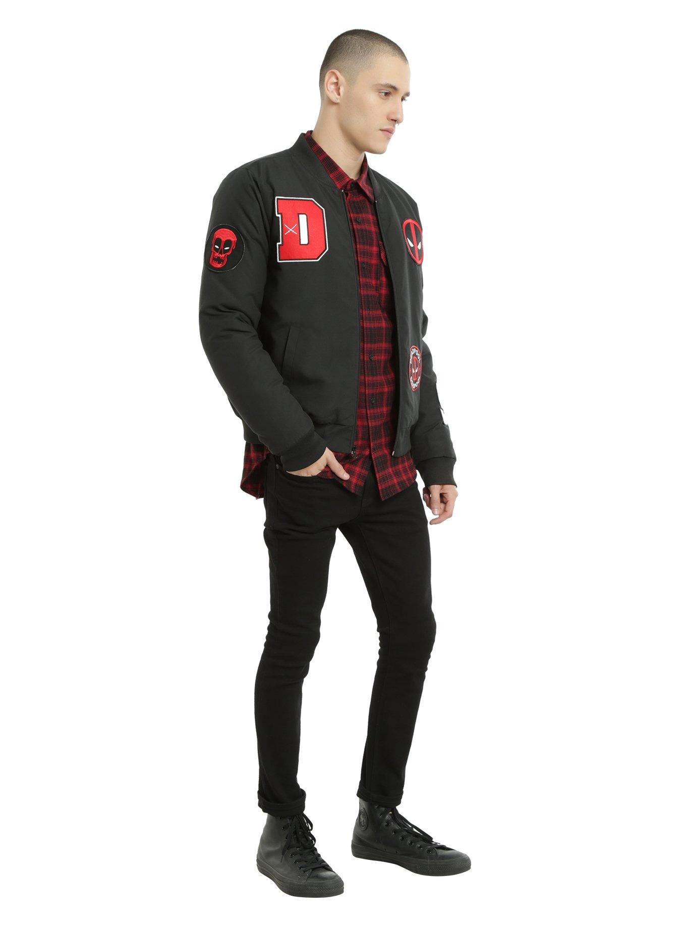 Marvel Deadpool Bomber Jacket, , alternate