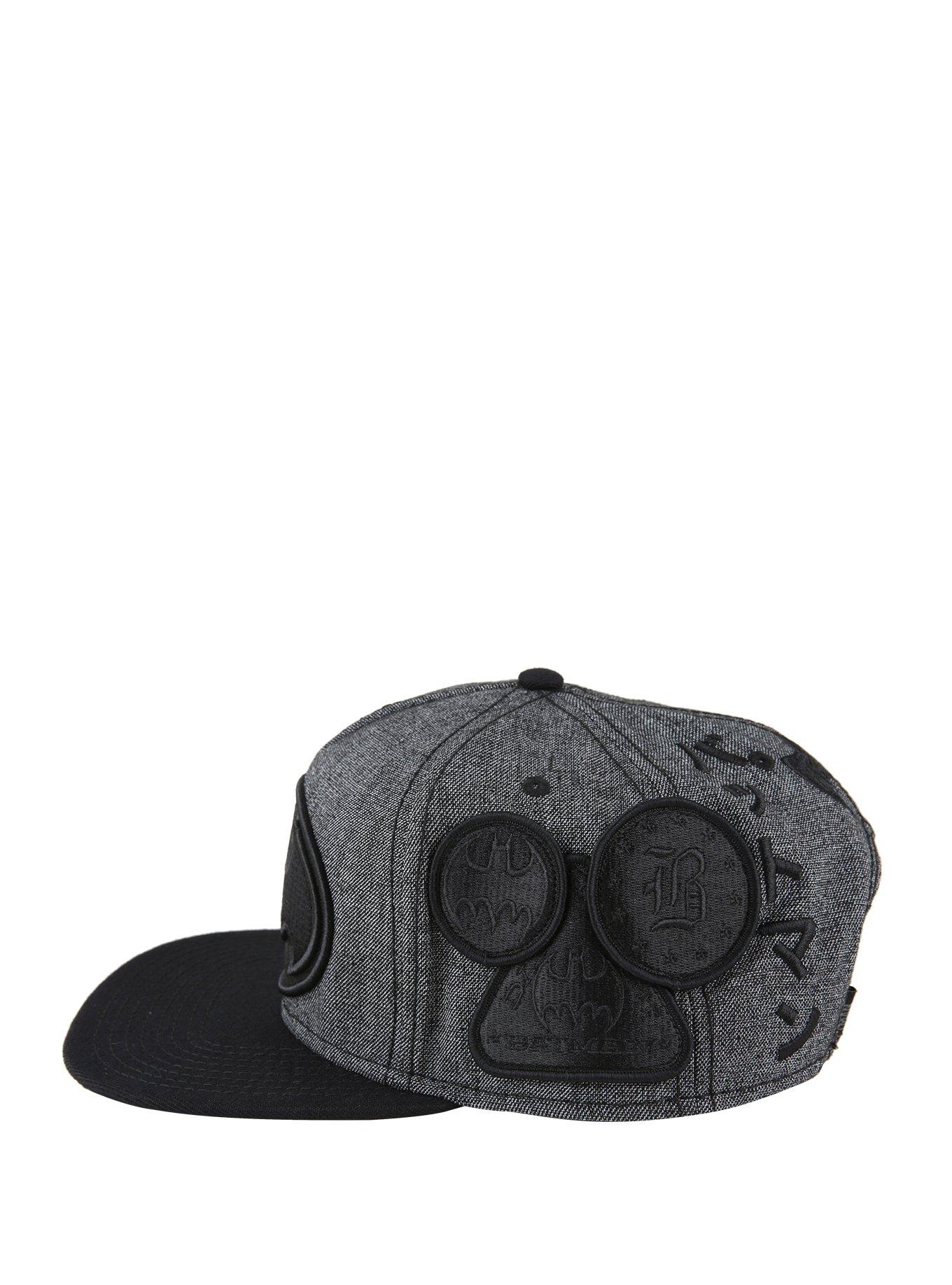 DC Comics Batman Patches Snapback Hat, , alternate