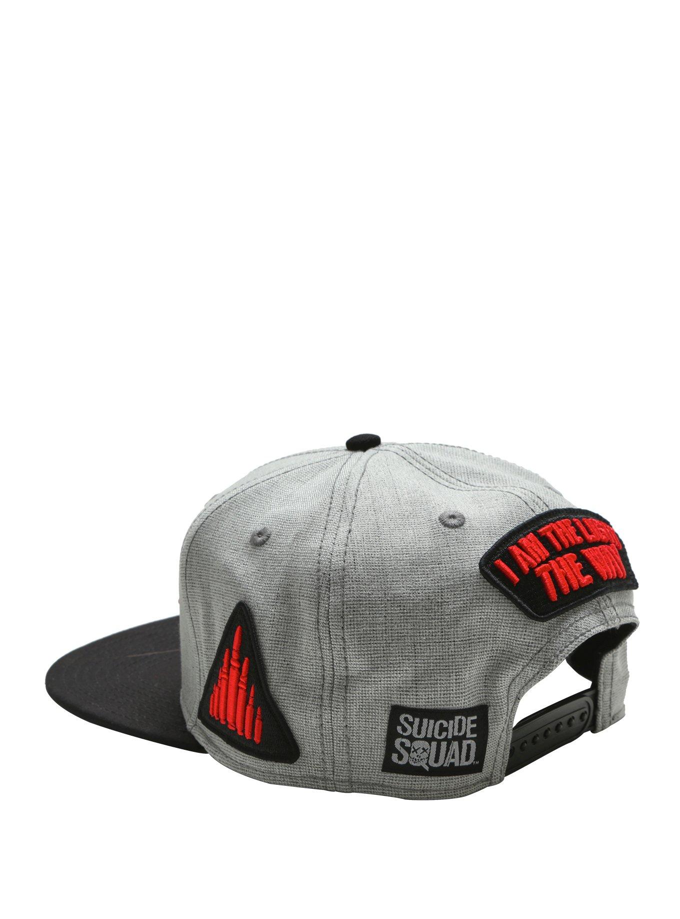 DC Comics Suicide Squad Deadshot Snapback Hat, , alternate