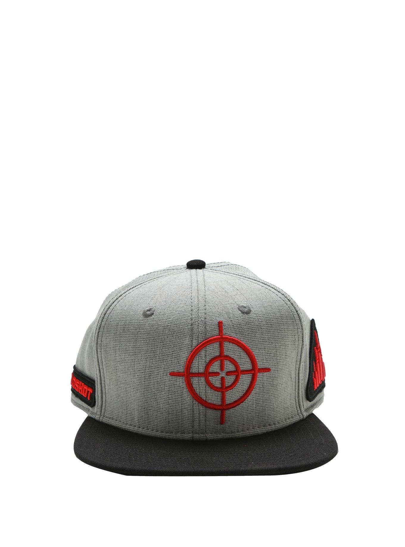 DC Comics Suicide Squad Deadshot Snapback Hat, , alternate