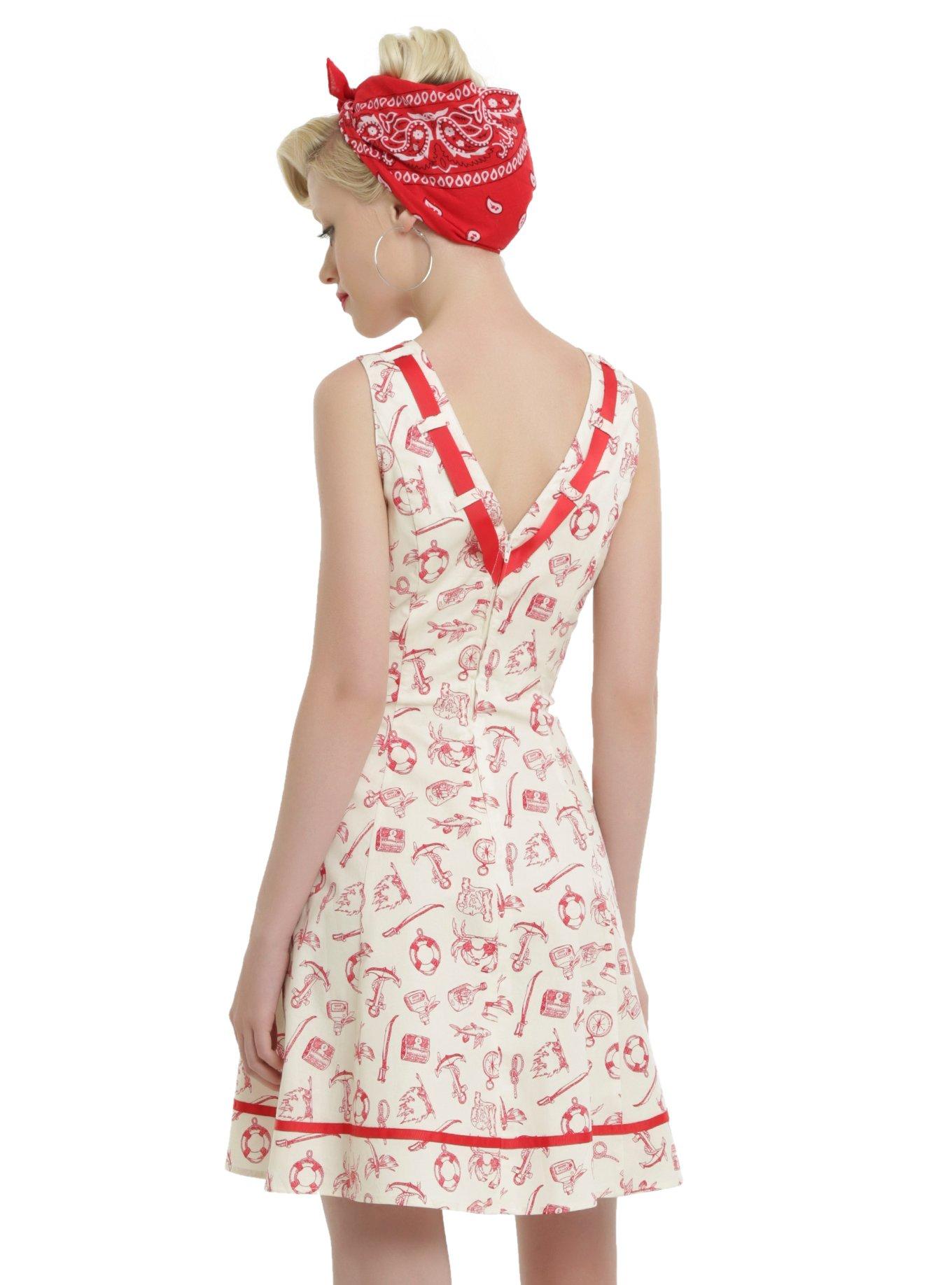 Hell Bunny Alizea Mini Dress, , alternate