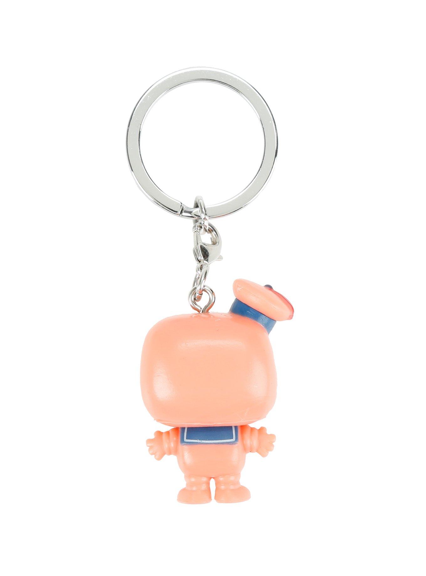 Funko Ghostbusters Pocket Pop! Stay Puft Marshmallow Man Key Chain Hot Topic Exclusive, , alternate