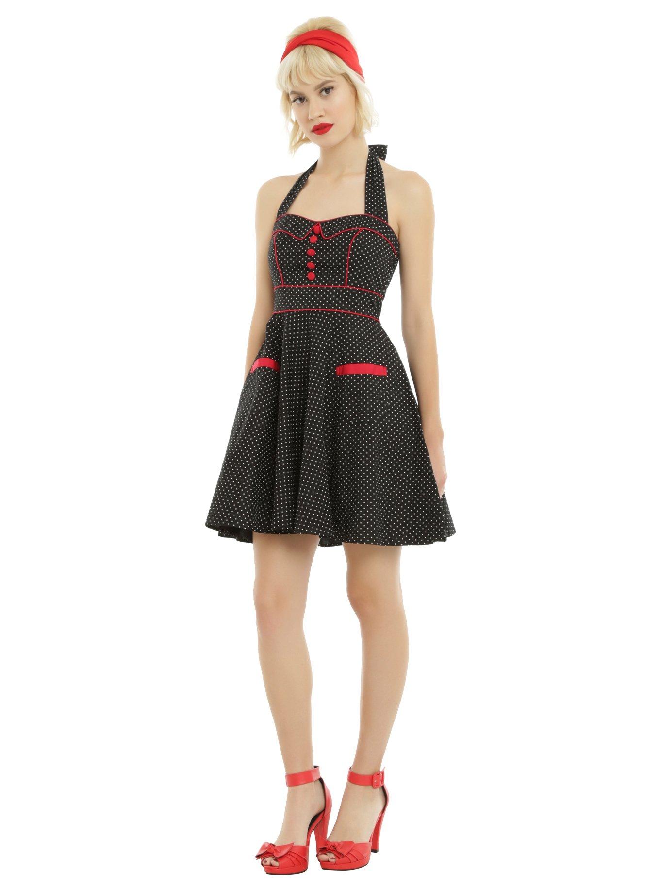 Hell Bunny Vanity Mini Dress, , alternate