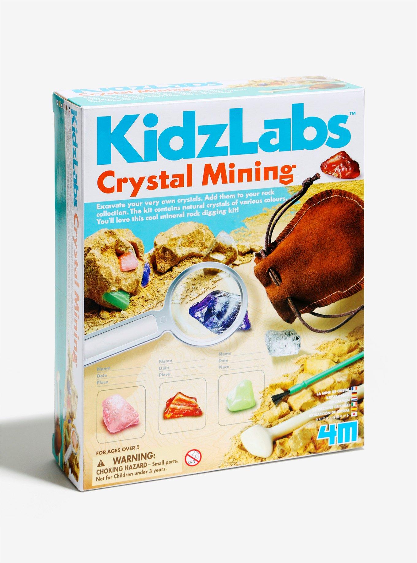4M KidzLabs Crystal Mining Kit, , alternate