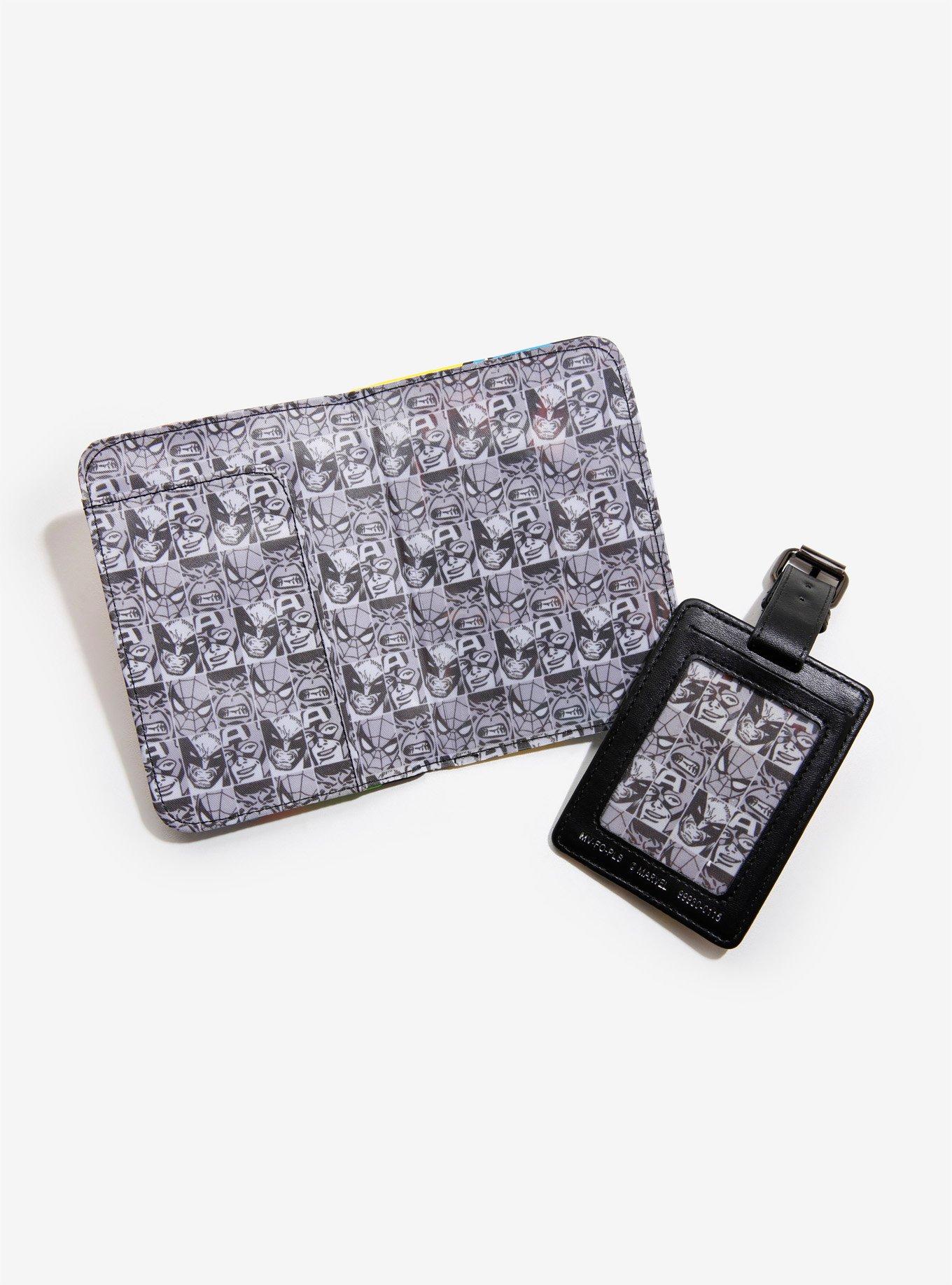 Marvel Passport Cover And Luggage Tag, , alternate
