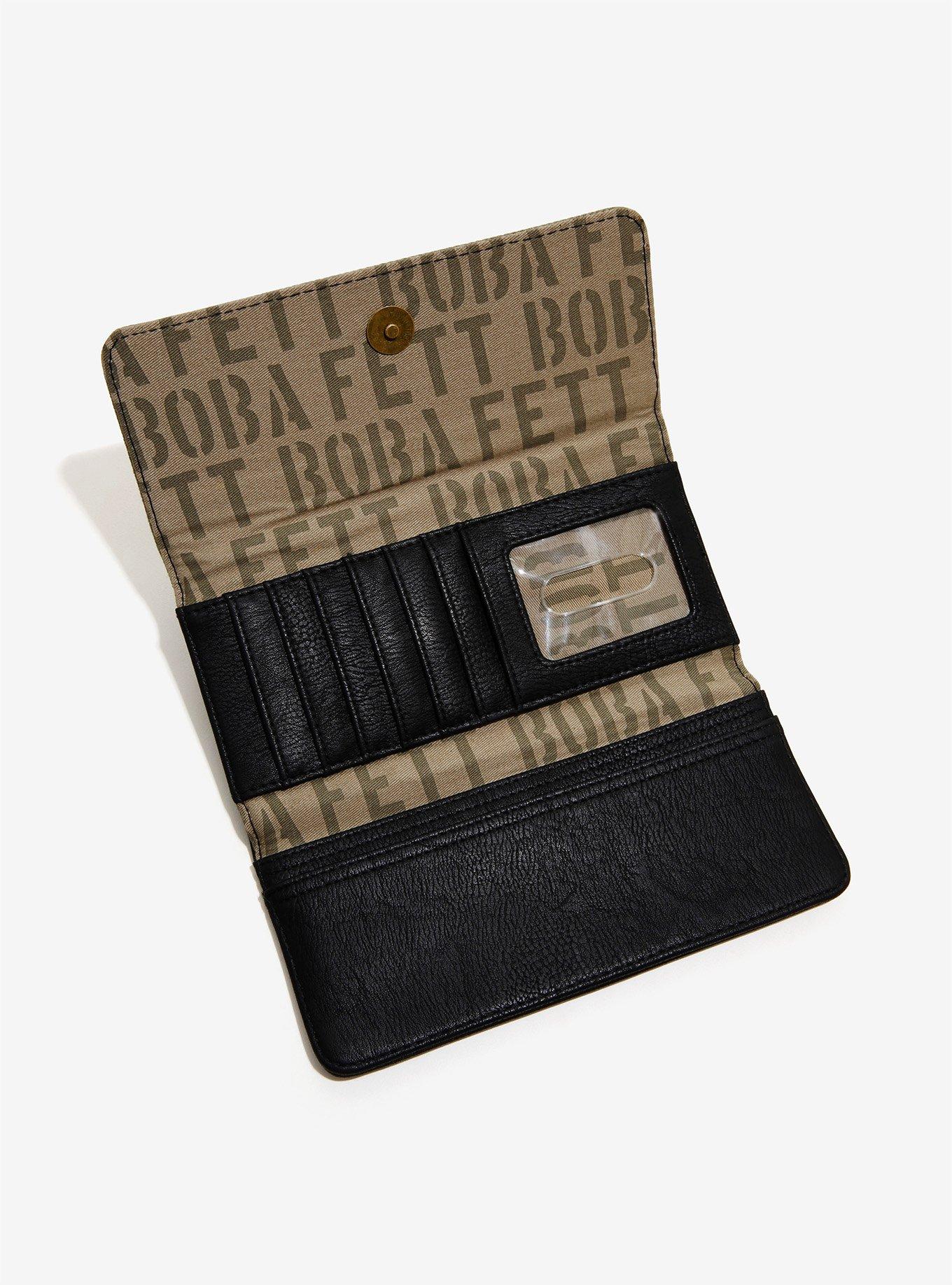 Loungefly Star Wars Boba Fett Tri-Fold Wallet, , alternate
