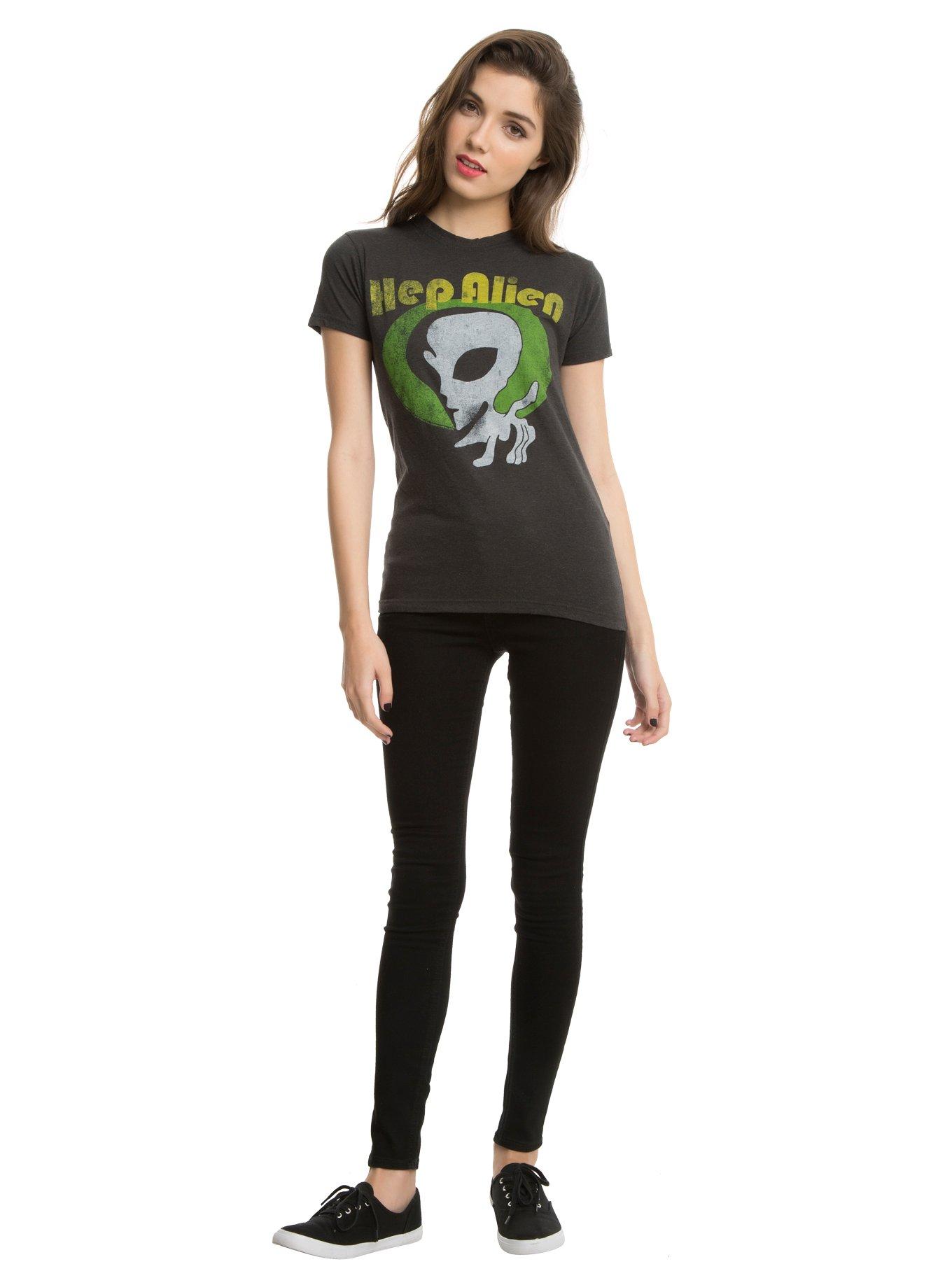 Gilmore Girls Hep Alien Logo Girls T-Shirt, , alternate