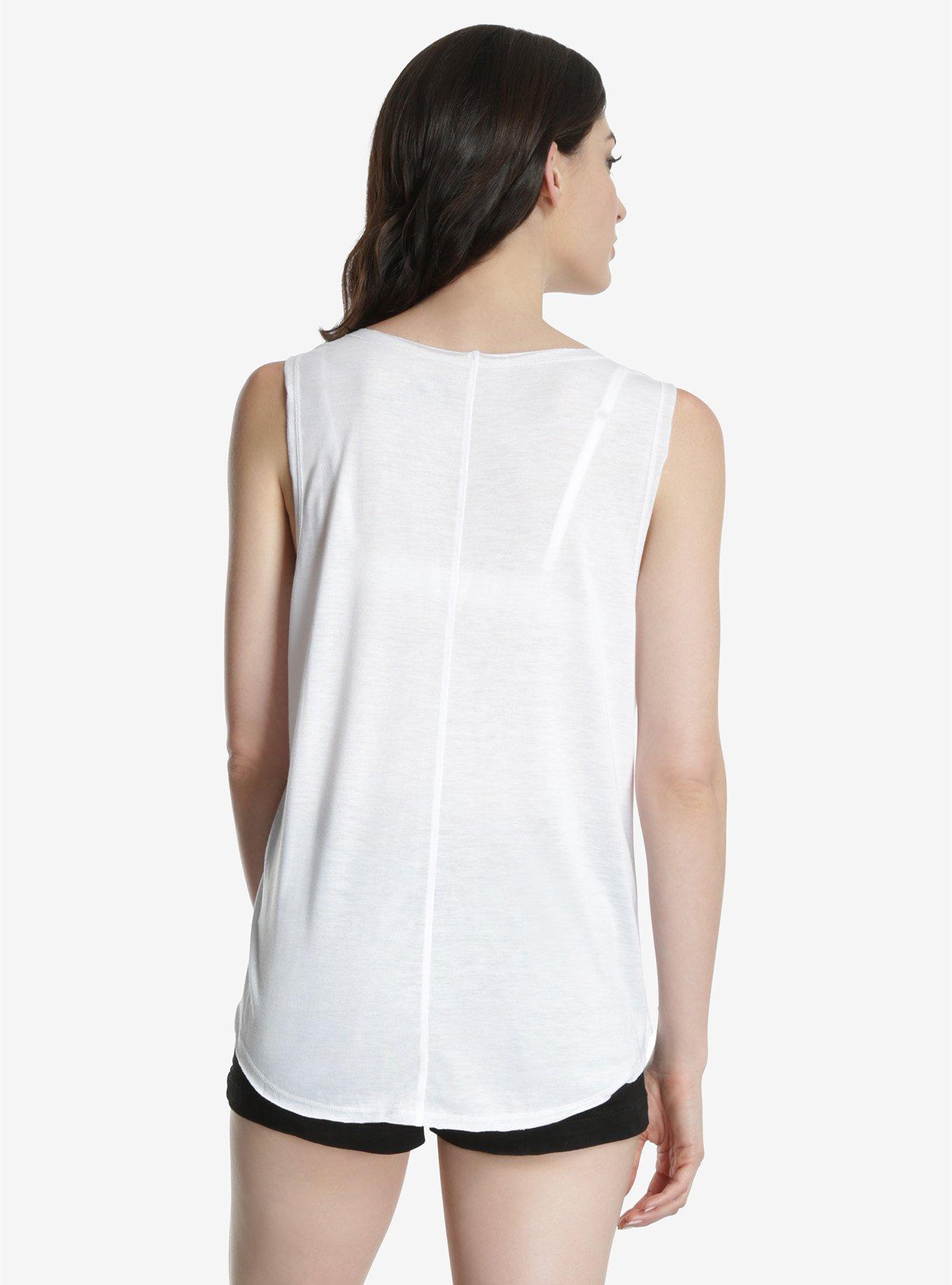 Disney Mickey Mouse Pocket Womens Muscle Tank Top, , alternate