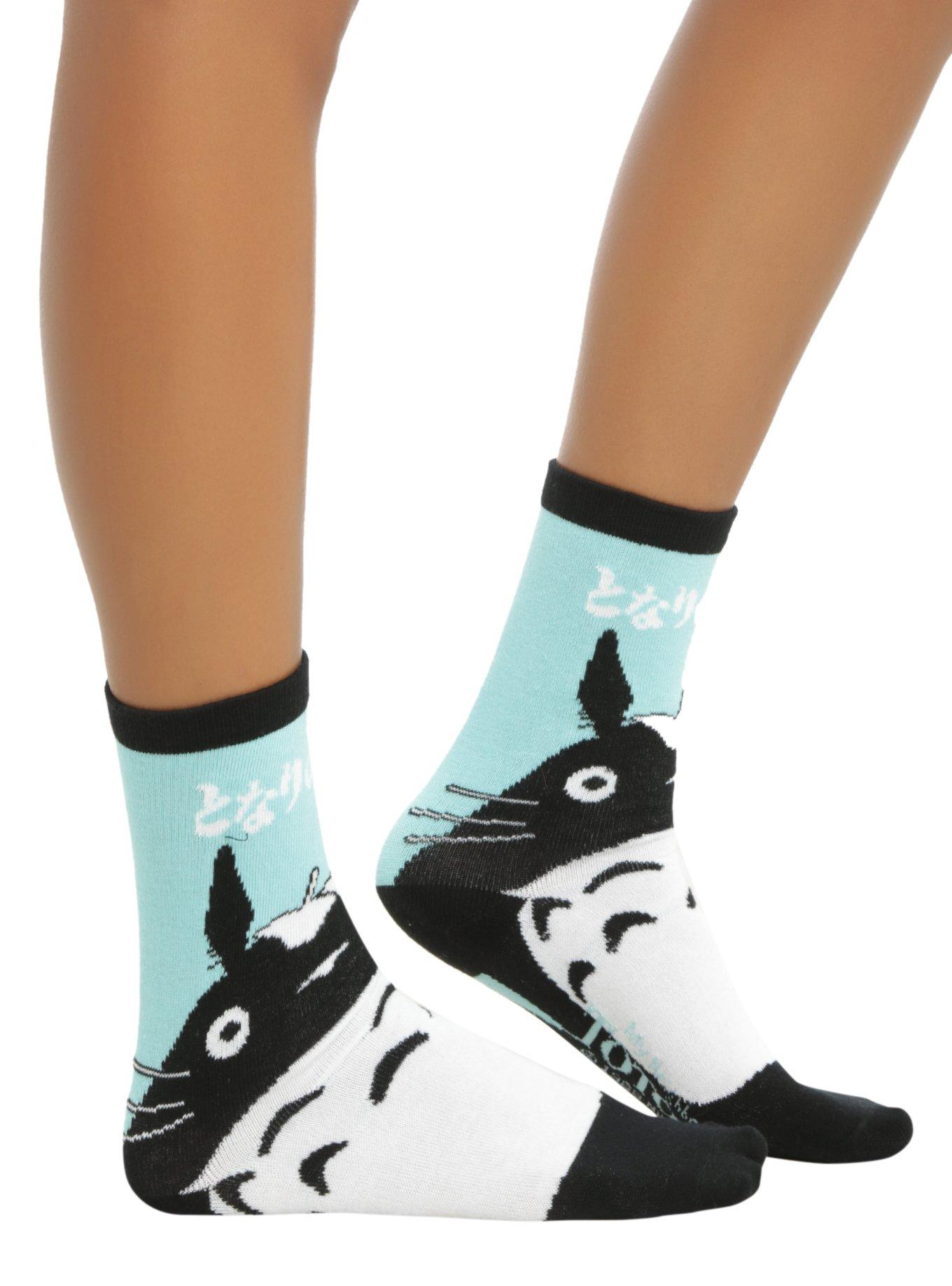 Studio Ghibli My Neighbor Totoro Crew Socks, , alternate