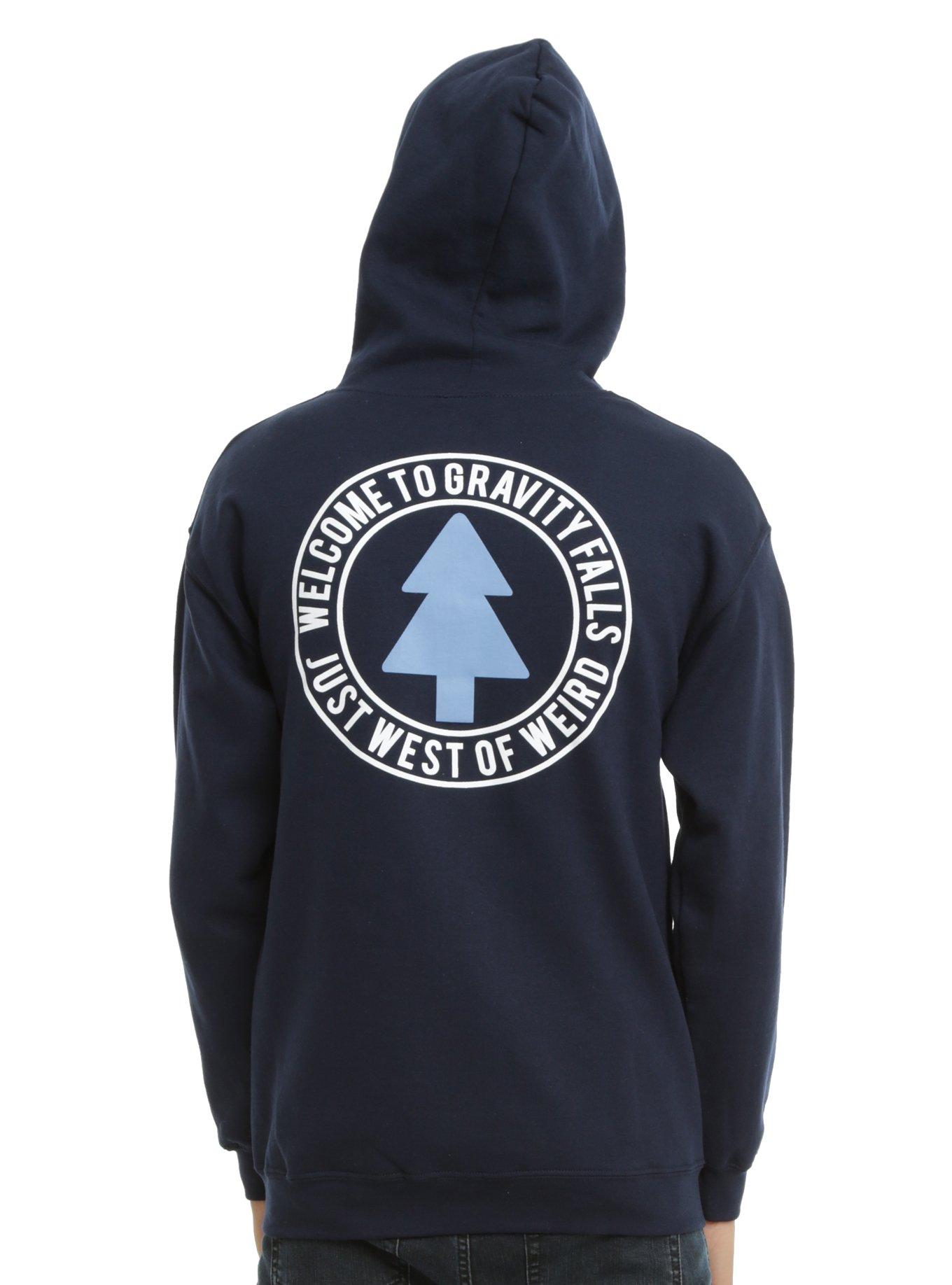 Gravity Falls Tree Logo Hoodie, , alternate