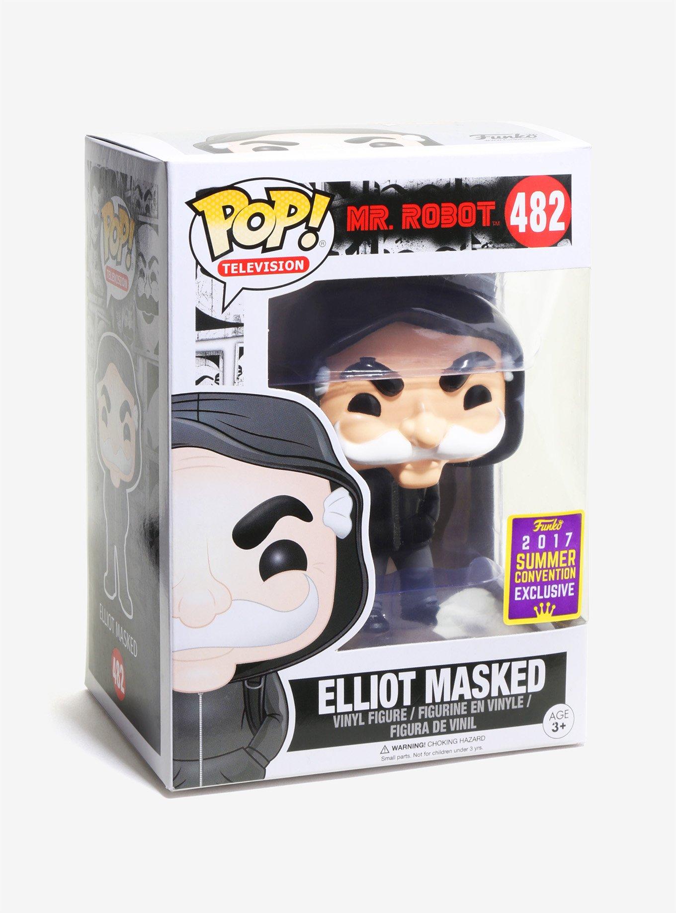 Funko Pop! Mr. Robot Elliot Masked Vinyl Figure - 2017 Summer Convention Exclusive, , alternate