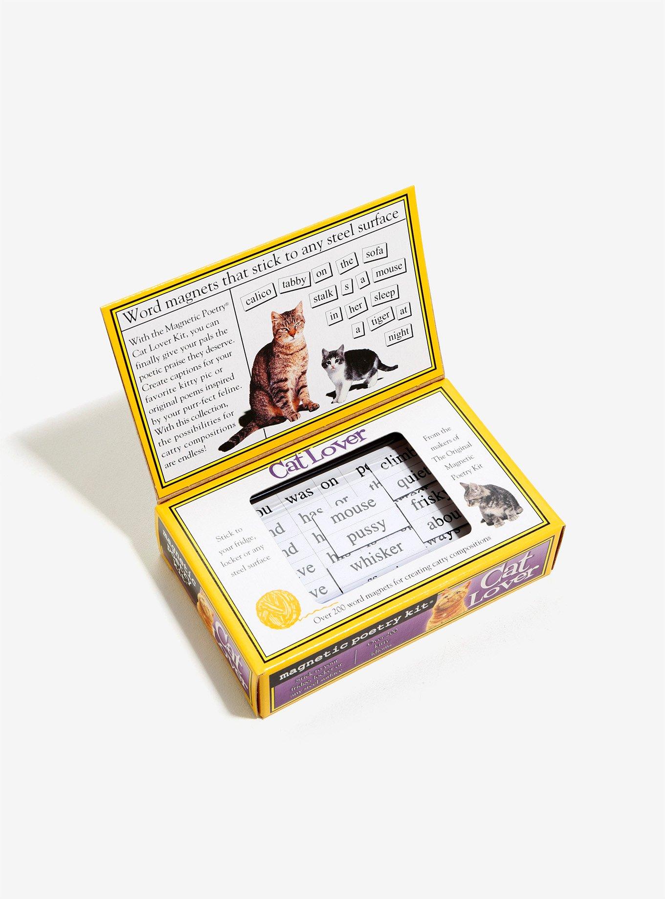 Cat Lover Magnetic Poetry Kit, , alternate