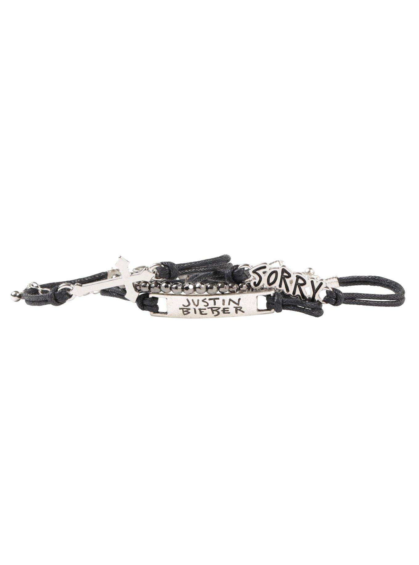 Justin Bieber Sorry Bracelet Set, , alternate