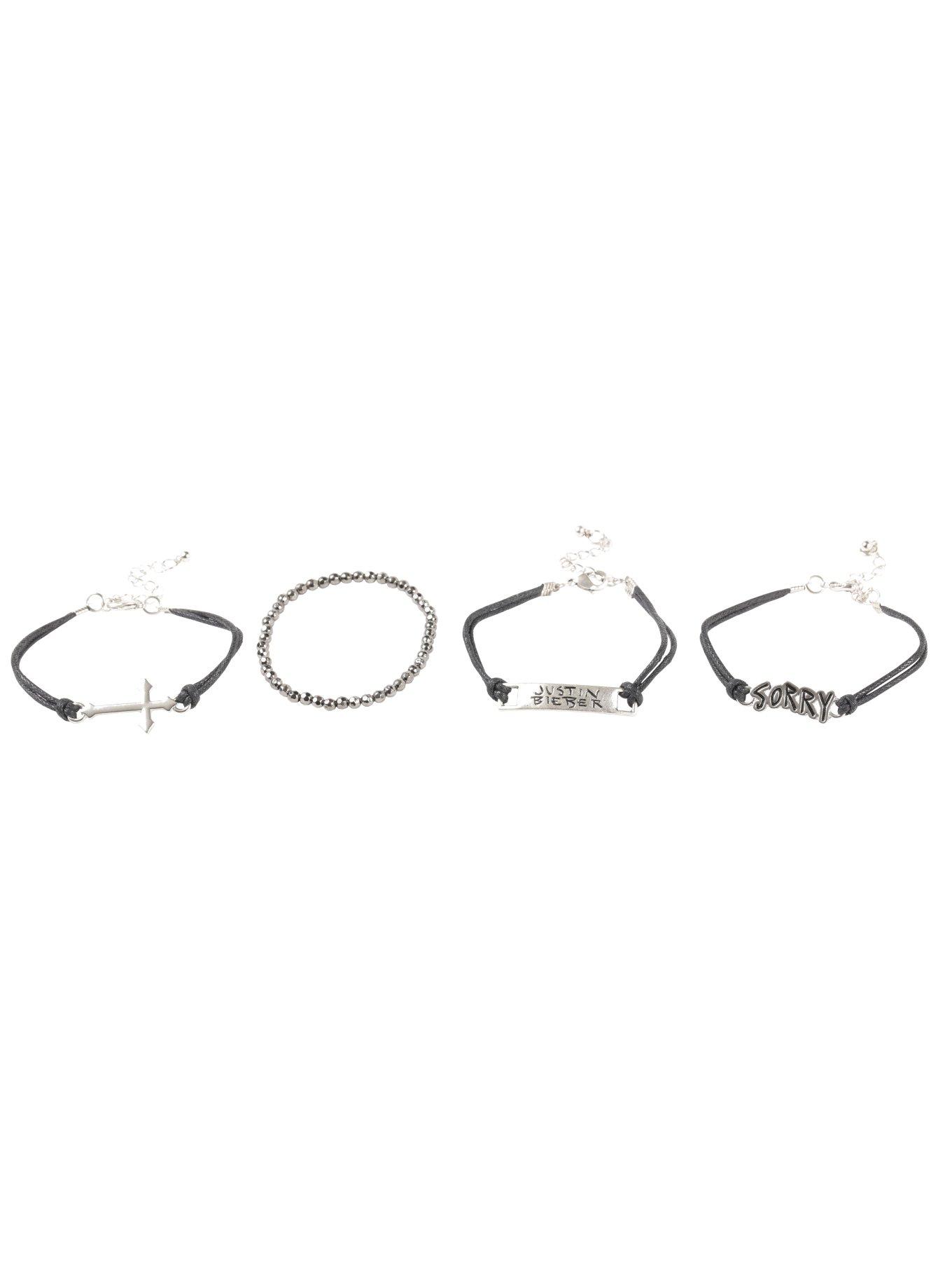 Justin Bieber Sorry Bracelet Set, , alternate