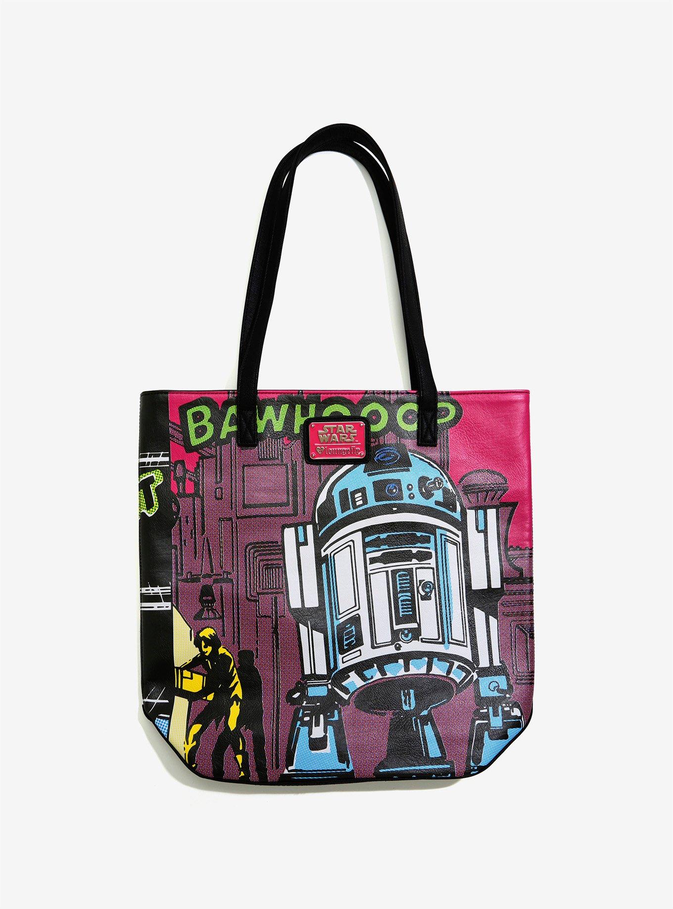 Loungefly Star Wars R2-D2 Comic Tote, , alternate