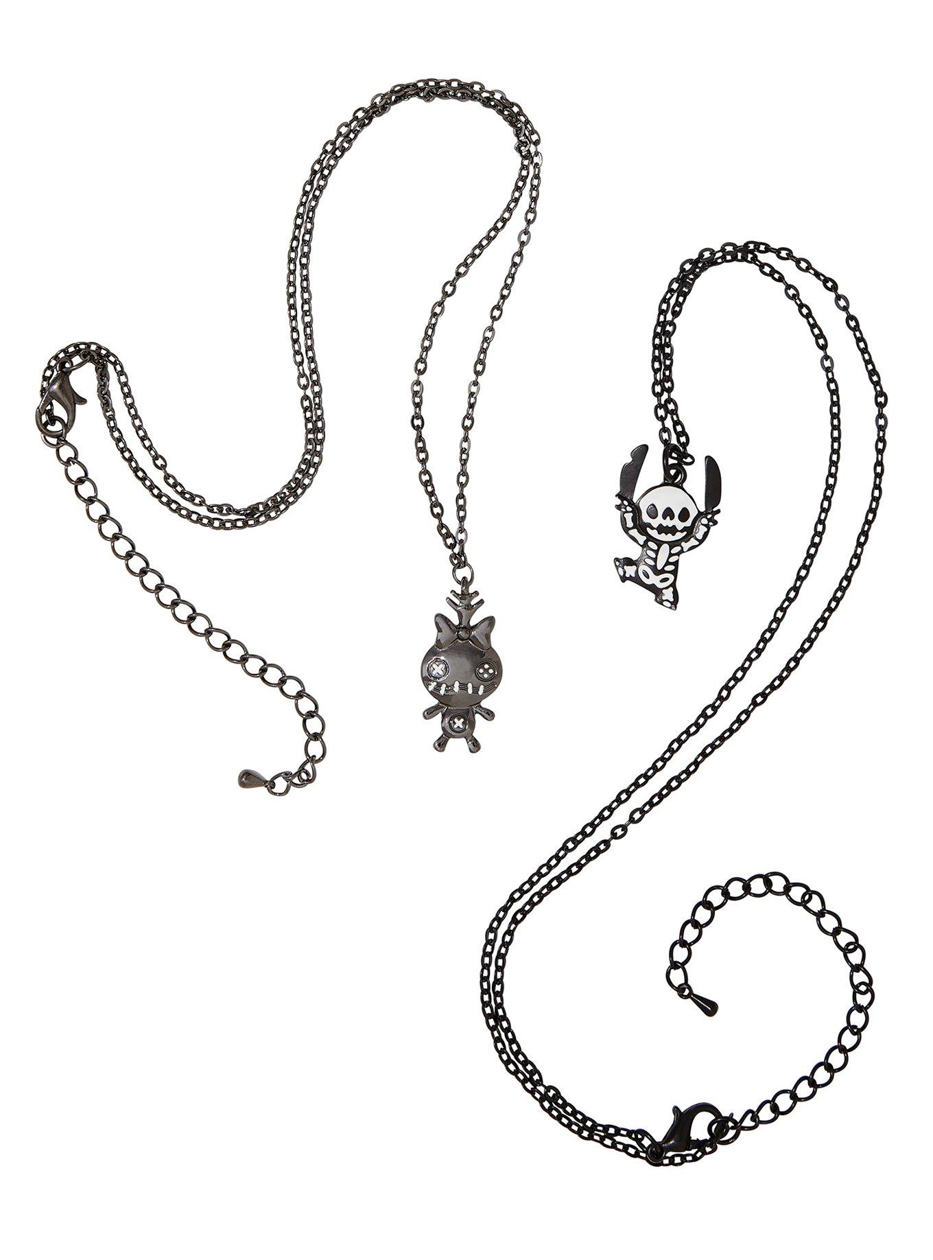 Disney Lilo & Stitch Scrump & Stitch Best Friend Necklace, , alternate