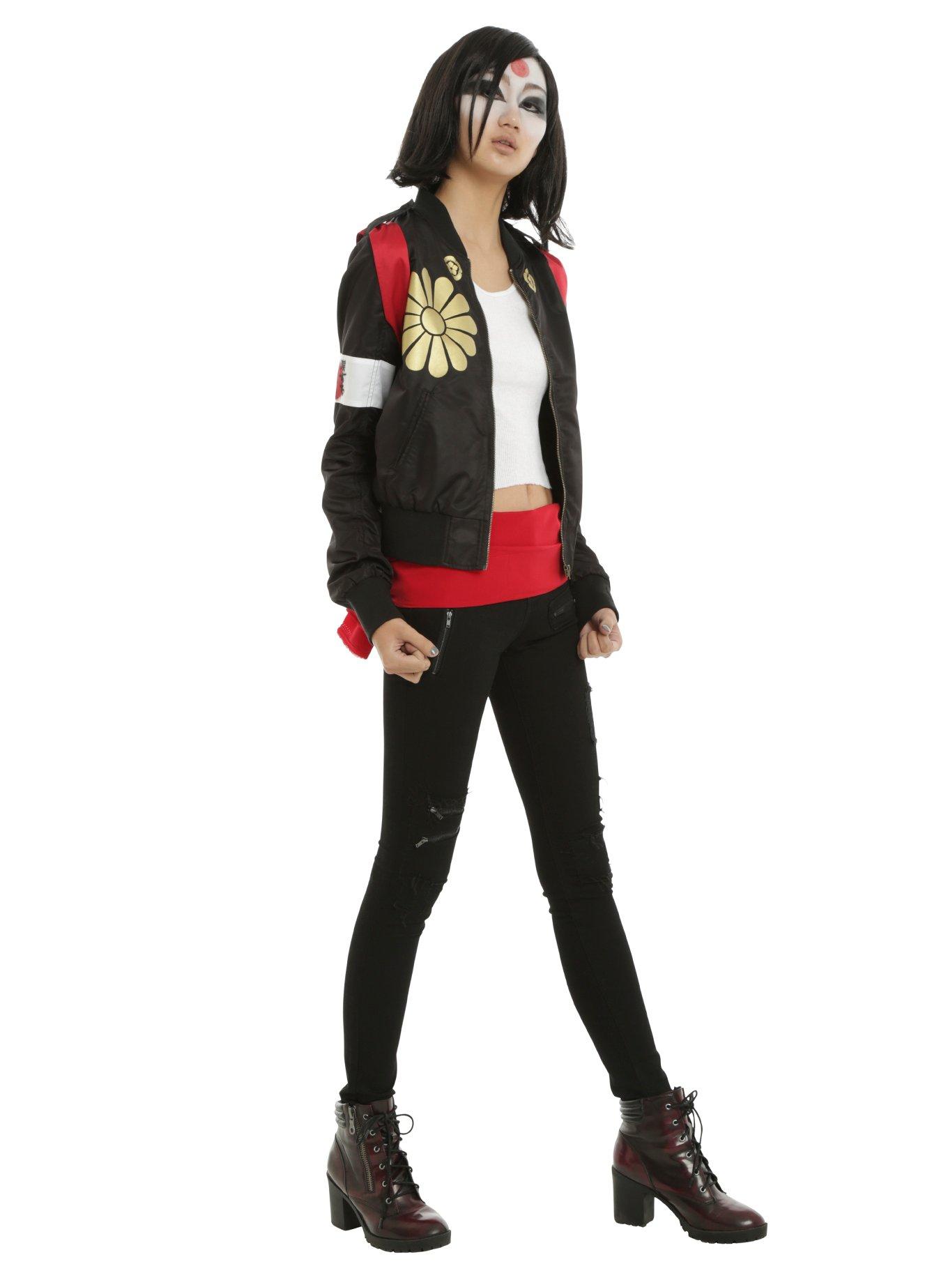 DC Comics Suicide Squad Katana Girls Jacket, , alternate