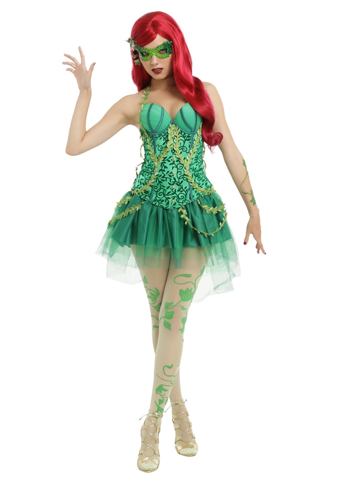 DC Comics Poison Ivy Corset, , alternate