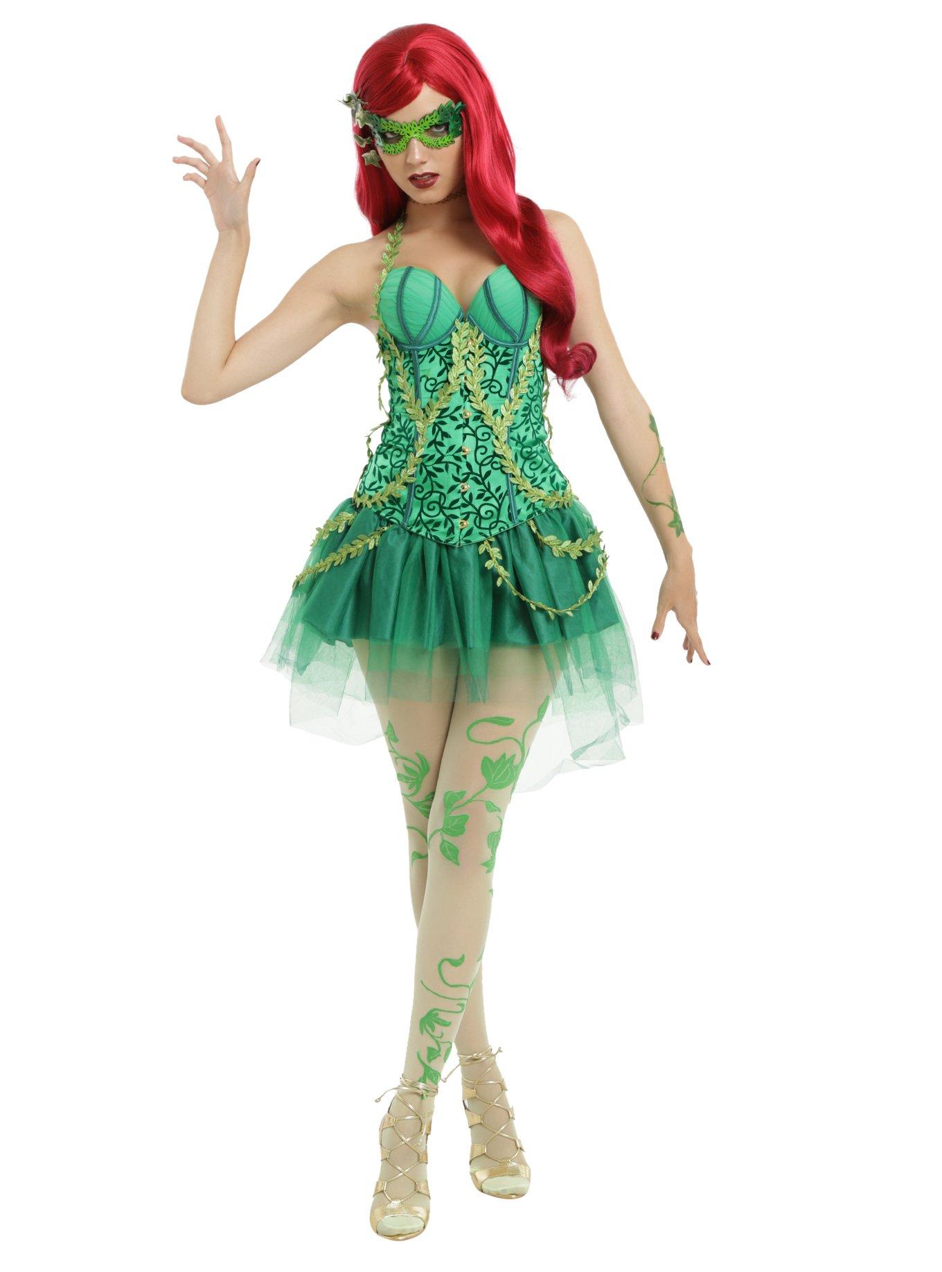 DC Comics Poison Ivy Tulle Cosplay Skirt, , alternate