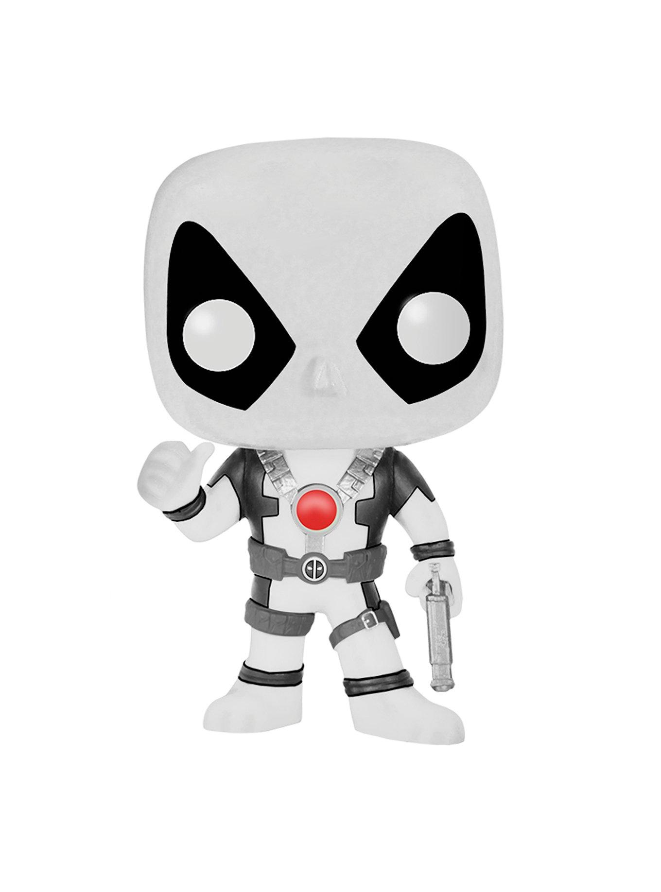 Funko Marvel Pop! Deadpool (White) Vinyl Bobble-Head 2016 San Diego Comic-Con Exclusive, , alternate