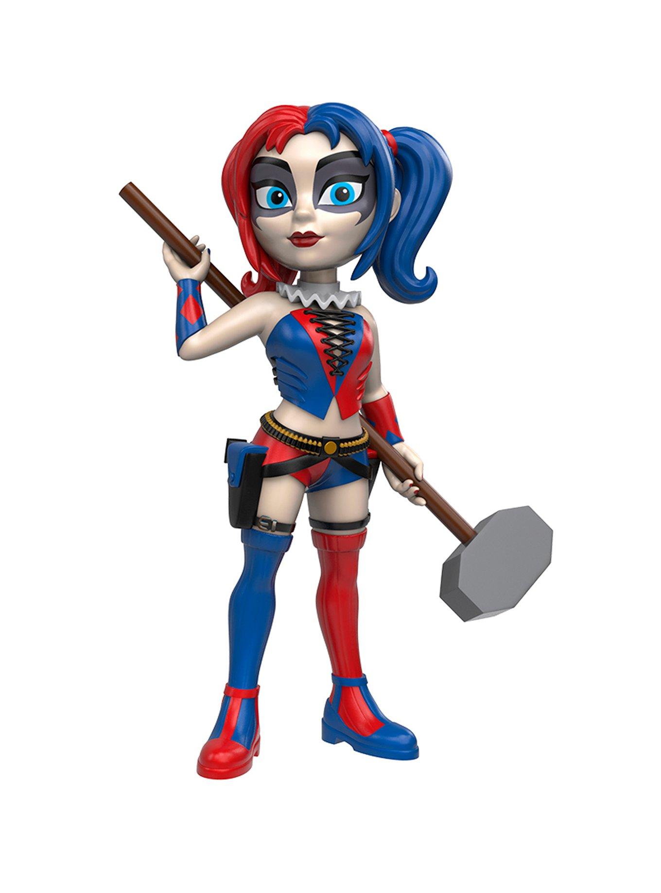 Funko DC Comics Rock Candy Harley Quinn Vinyl Figure 2016 Summer Convention Exclusive, , alternate
