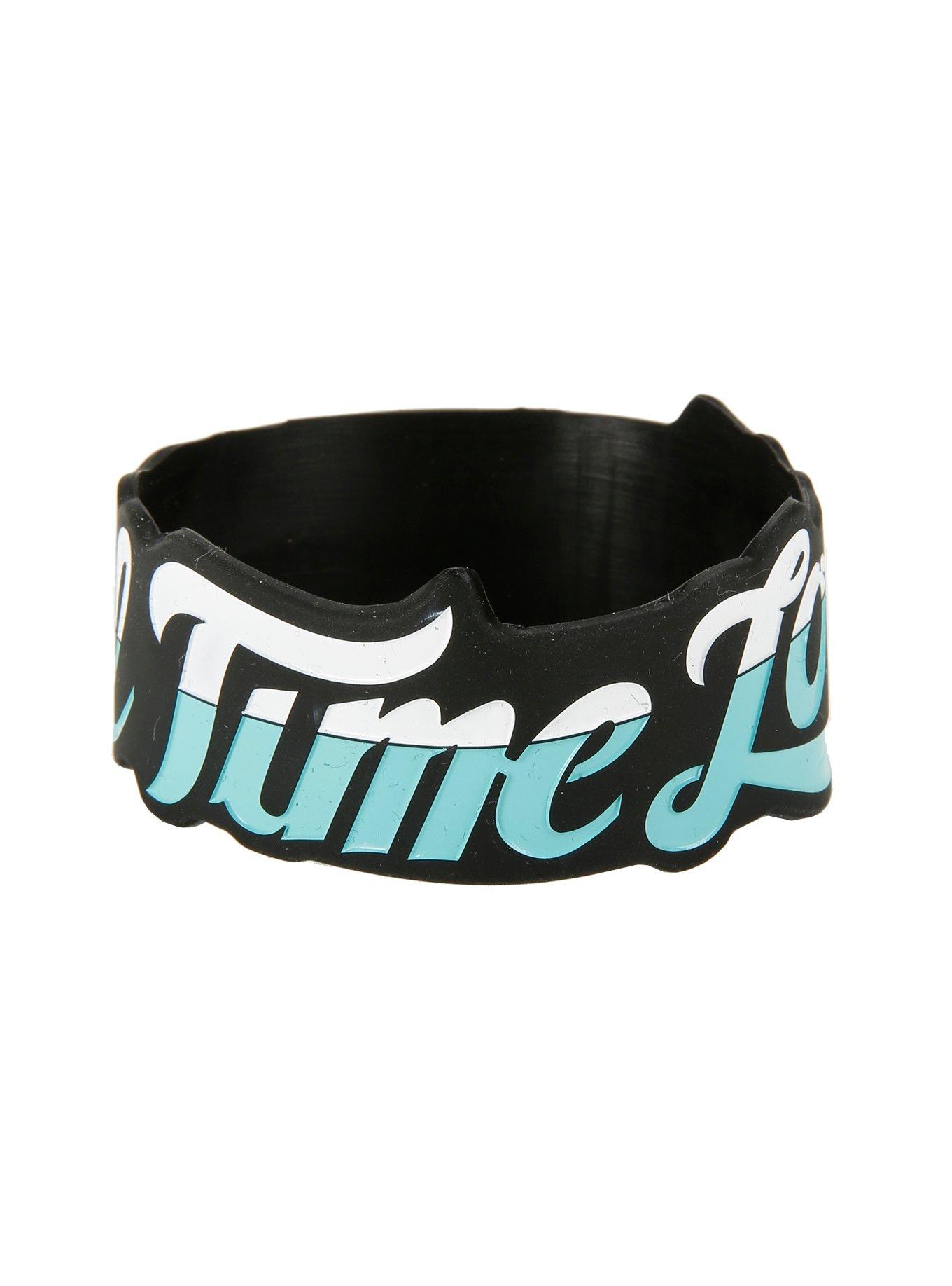 All Time Low Black Rubber Bracelet, , alternate