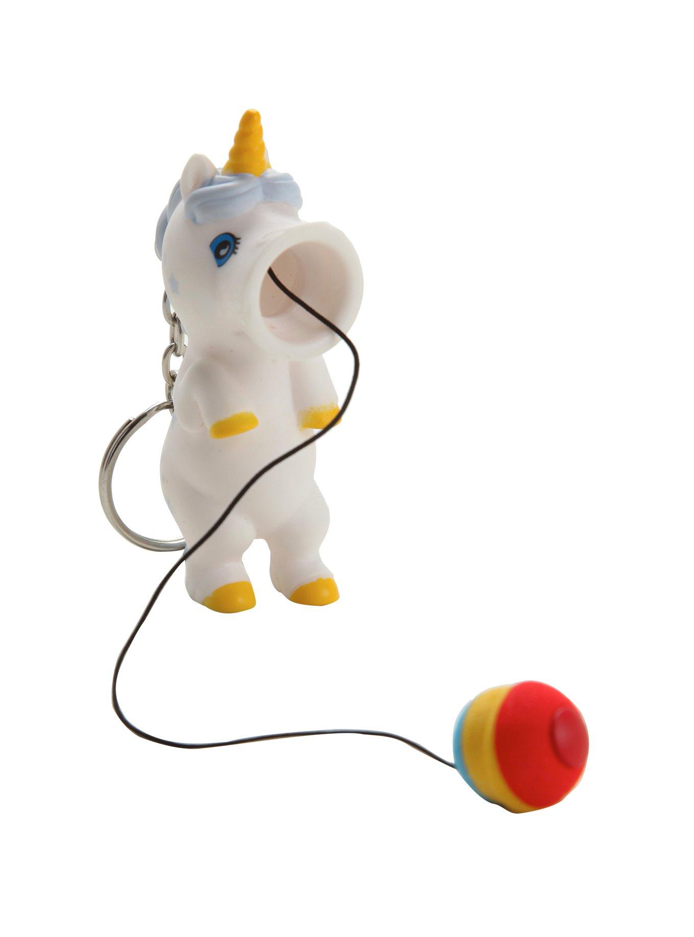 Popper Unicorn Key Chain, , alternate