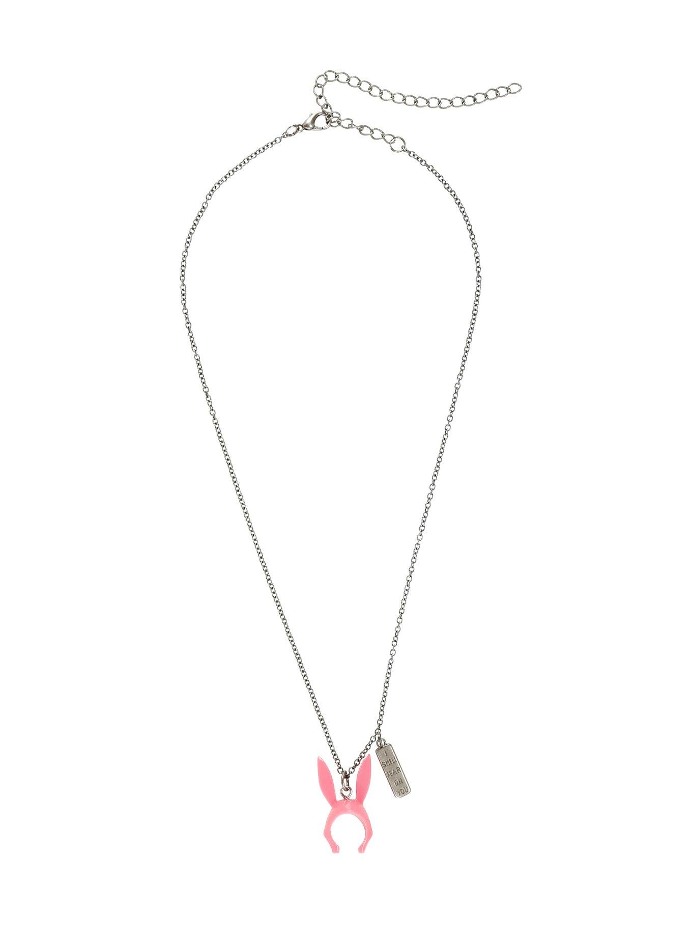 Bob's Burgers Louise Rabbit Ear Hat Necklace, , alternate