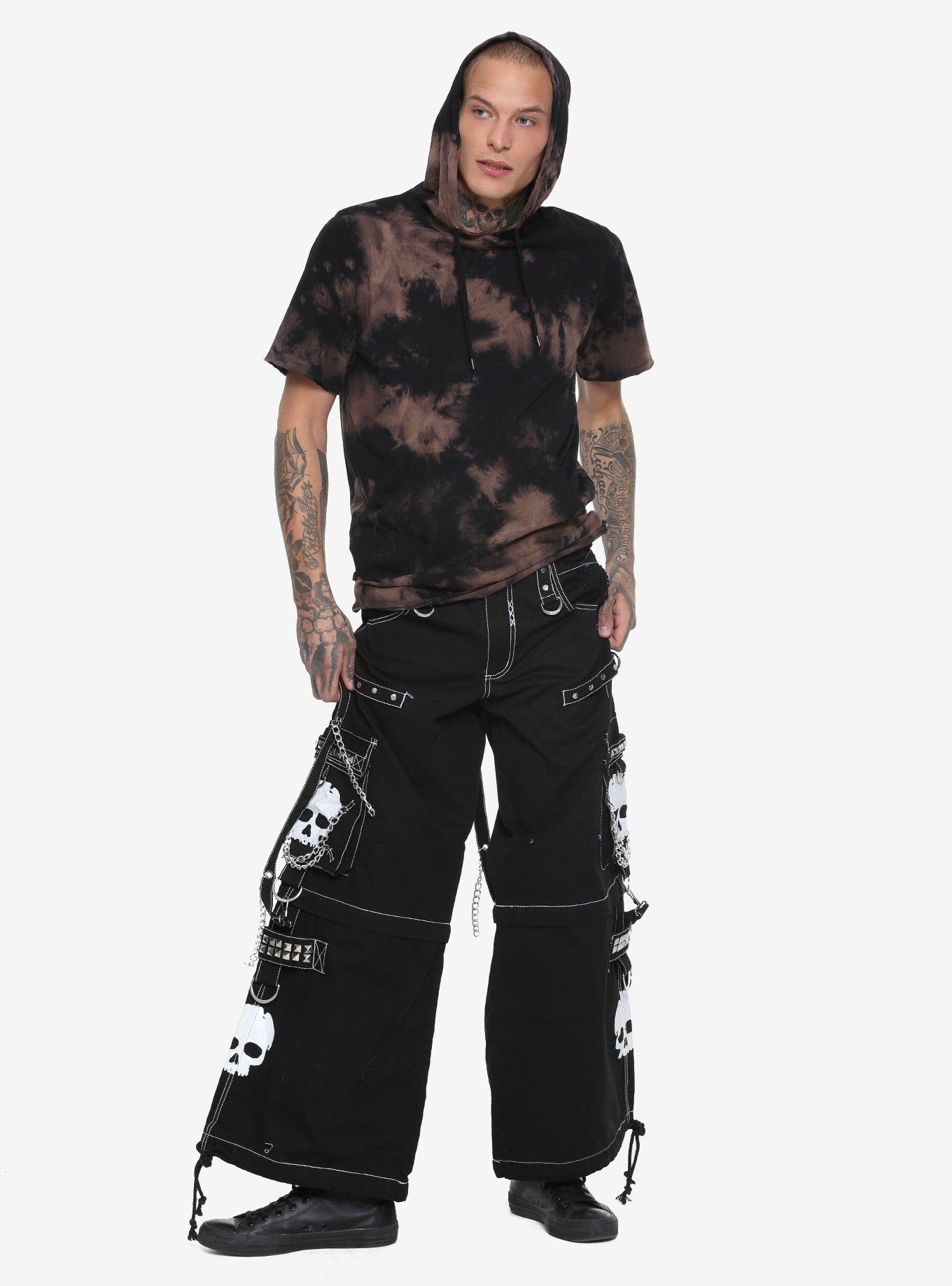 Tripp Black Step Chain Zip-Off Pants, Hot Topic