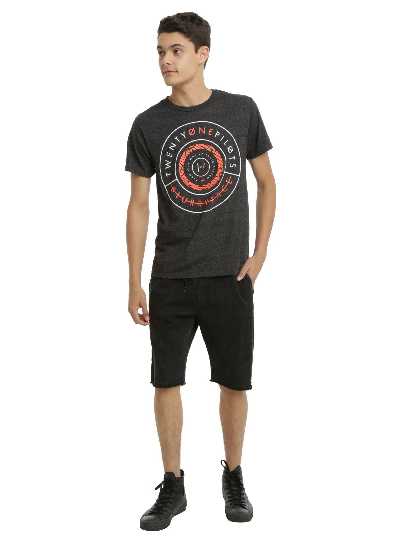 Twenty One Pilots Cirlcle Logo Tri-Blend T-Shirt, , alternate