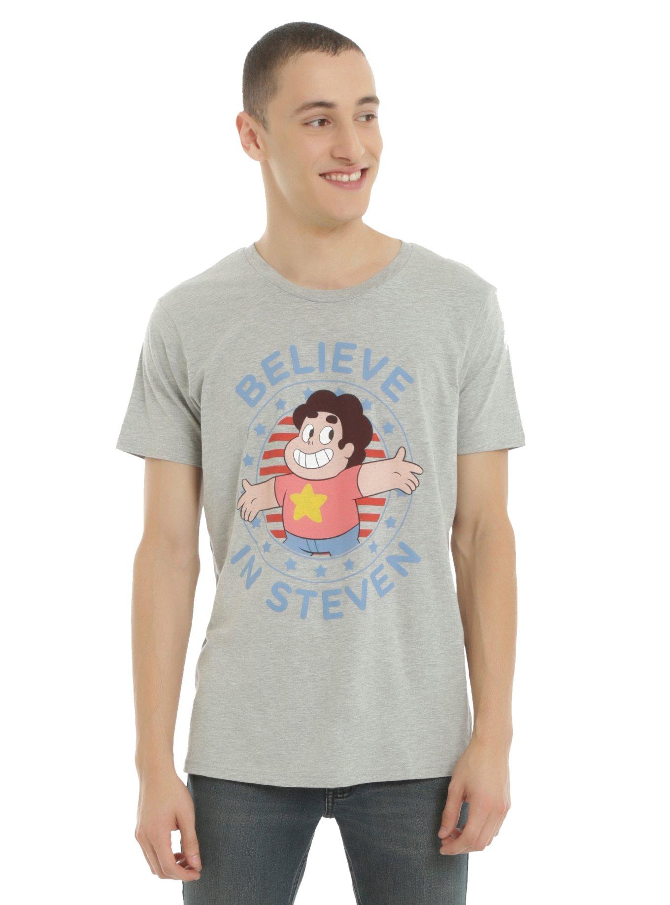 Steven Universe Believe In Steven T-Shirt, , alternate