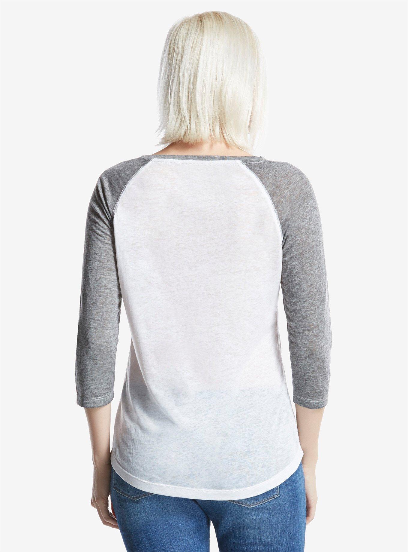 Disney Mickey Mouse Womens Raglan Tee, , alternate