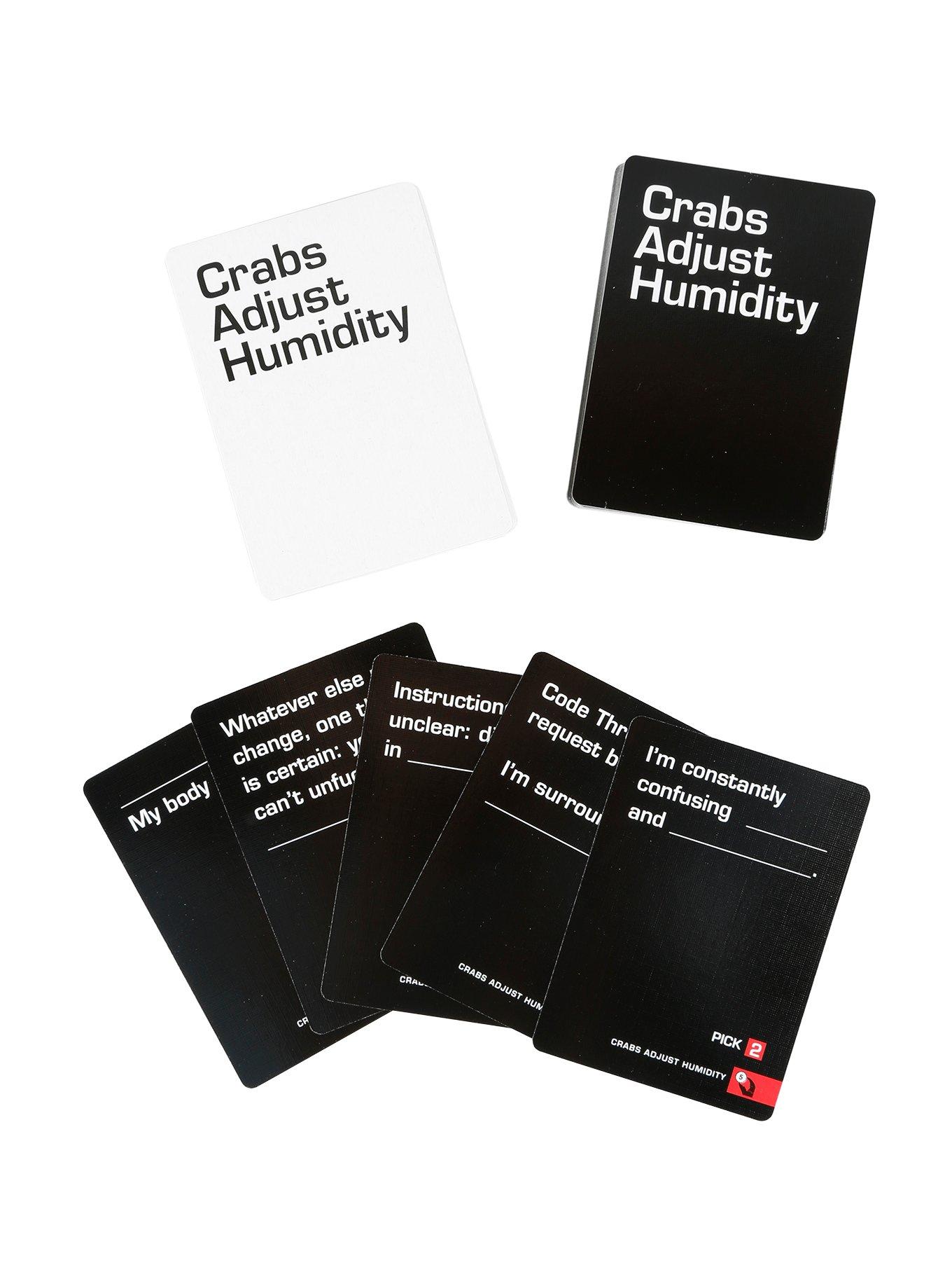 Crabs Adjust Humidity Volume 5 Card Game, , alternate