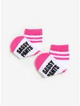 Funny Feet Sassy Pants Toddler Socks, , alternate