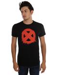 Marvel X-Men Splatter Logo T-Shirt, , alternate