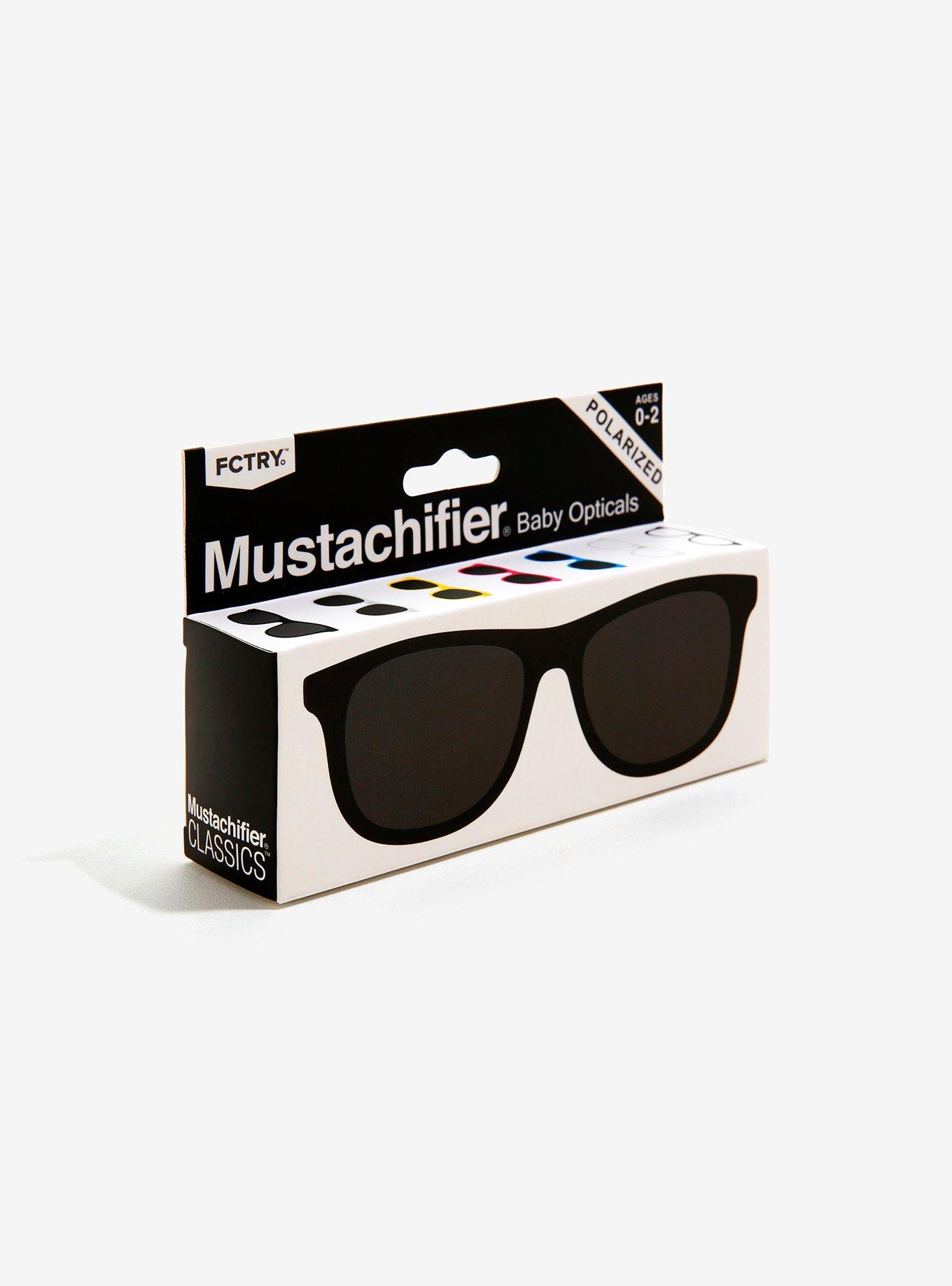 Mustachifier Baby Sunglasses In Black, , alternate