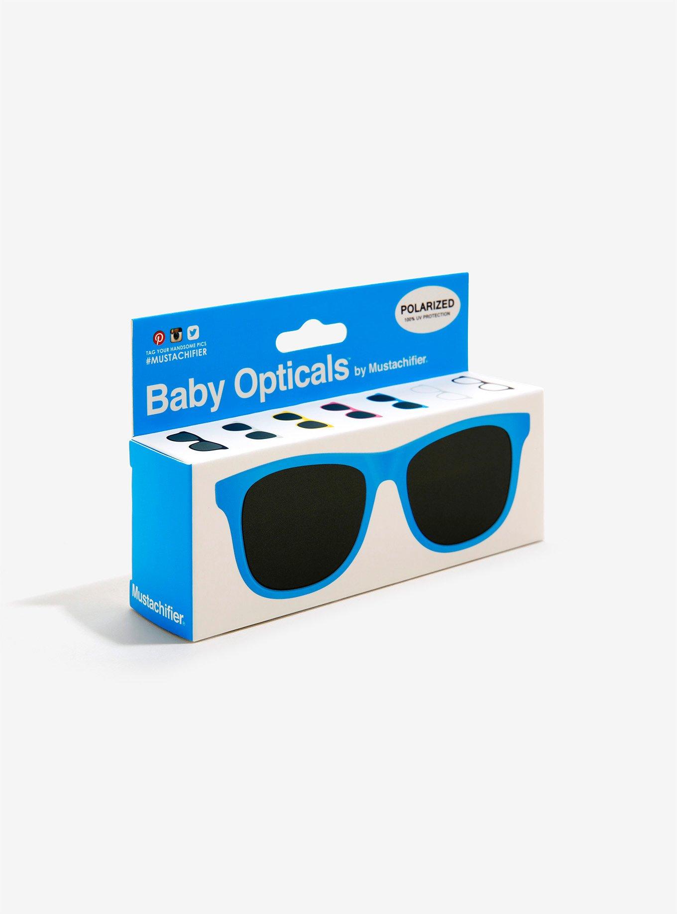 Mustachifier Baby Sunglasses In Blue, , alternate