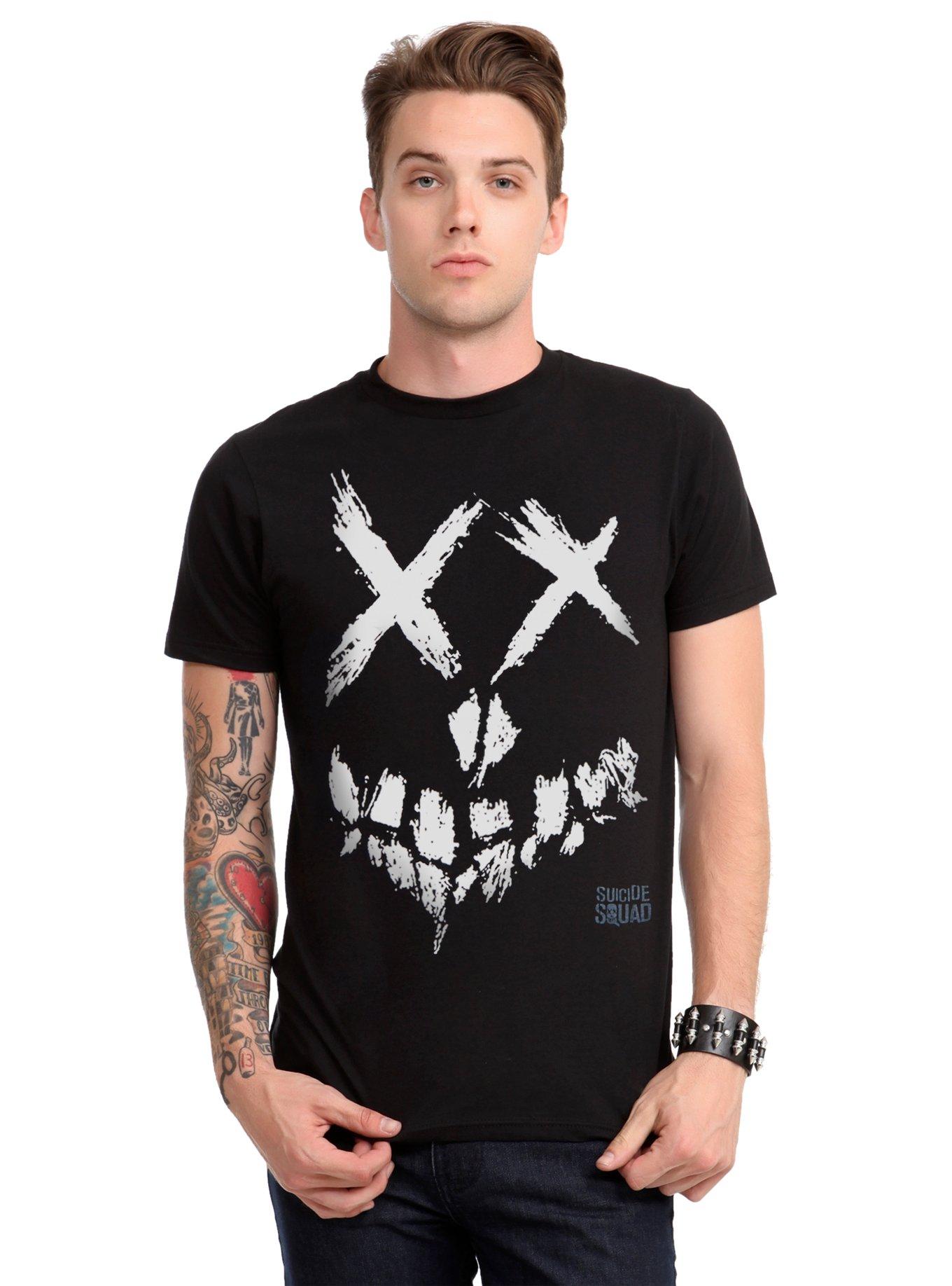 DC Comics Suicide Squad Skull Logo T-Shirt, , alternate
