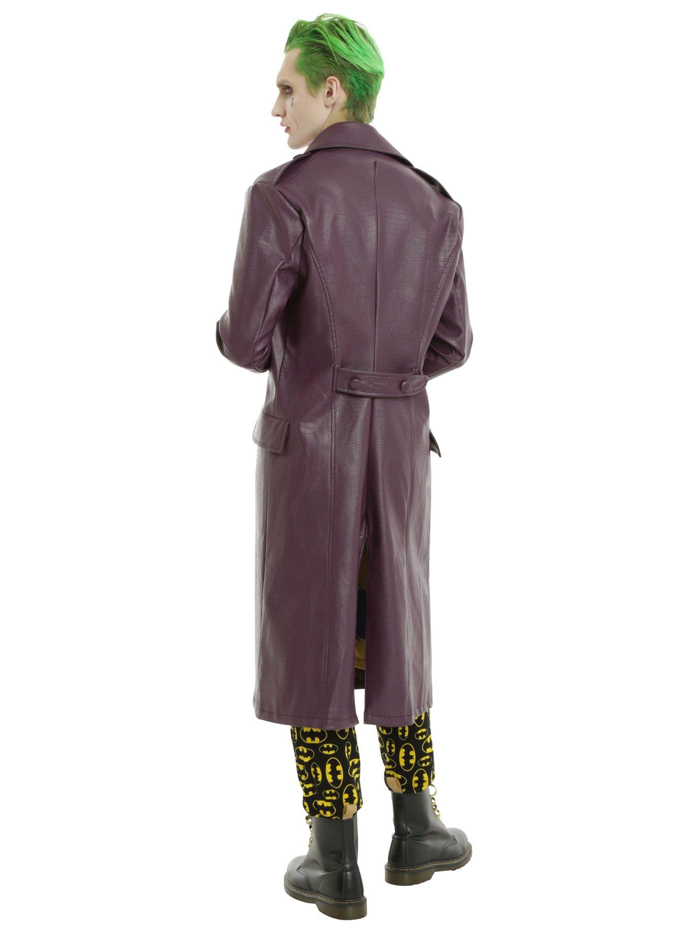 DC Comics Suicide Squad The Joker Guys Trench Coat, , alternate