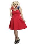 DC Comics Suicide Squad Harley Quinn Red Dress Plus Size, , alternate