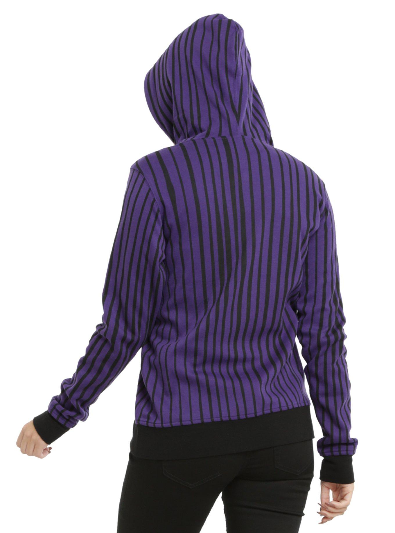 DC Comics Joker & Harley Quinn Reversible Girls Cosplay Hoodie, , alternate